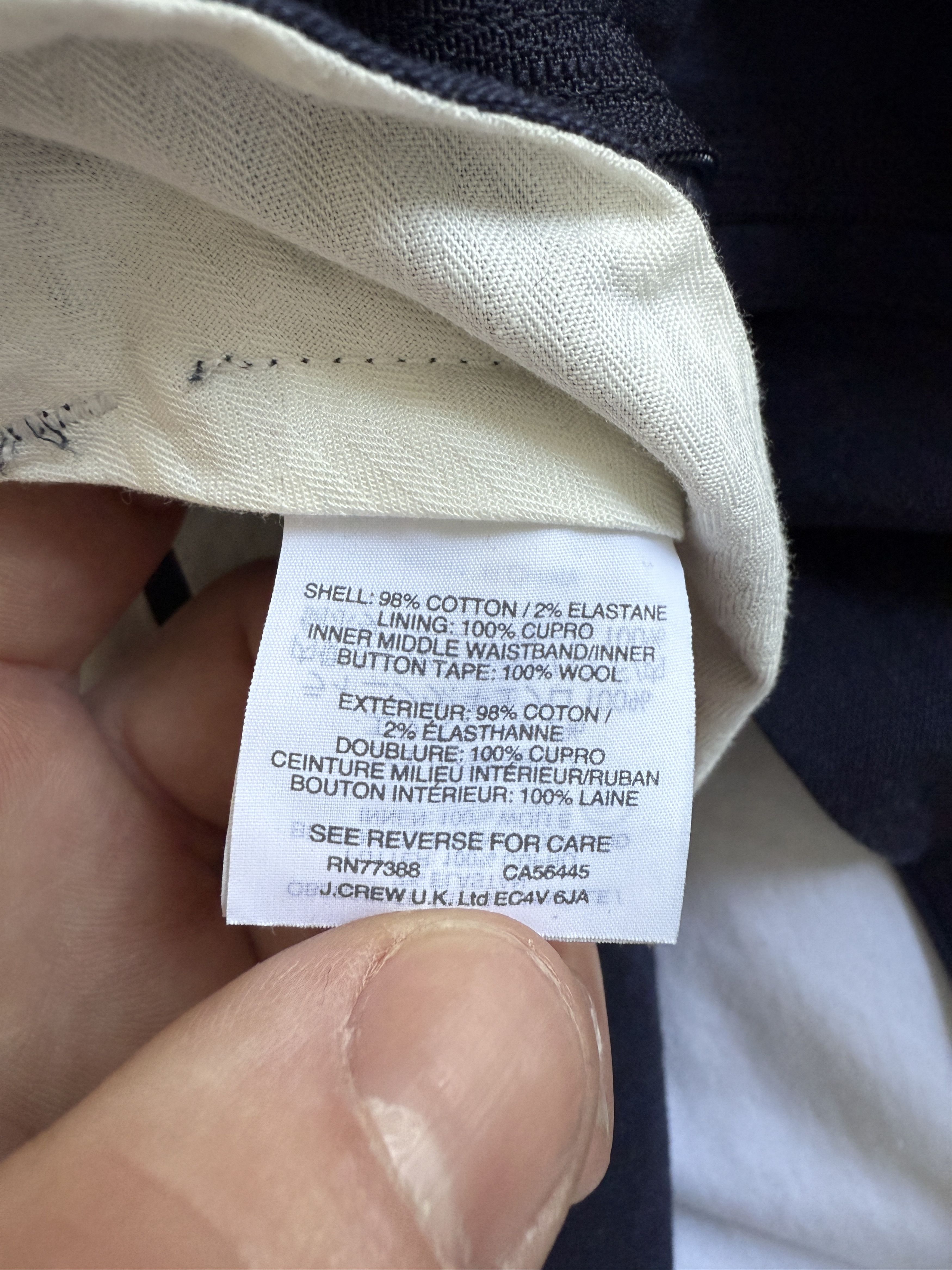 J.Crew J.Crew Ludlow Suit Navy Size 36S - 7 Thumbnail