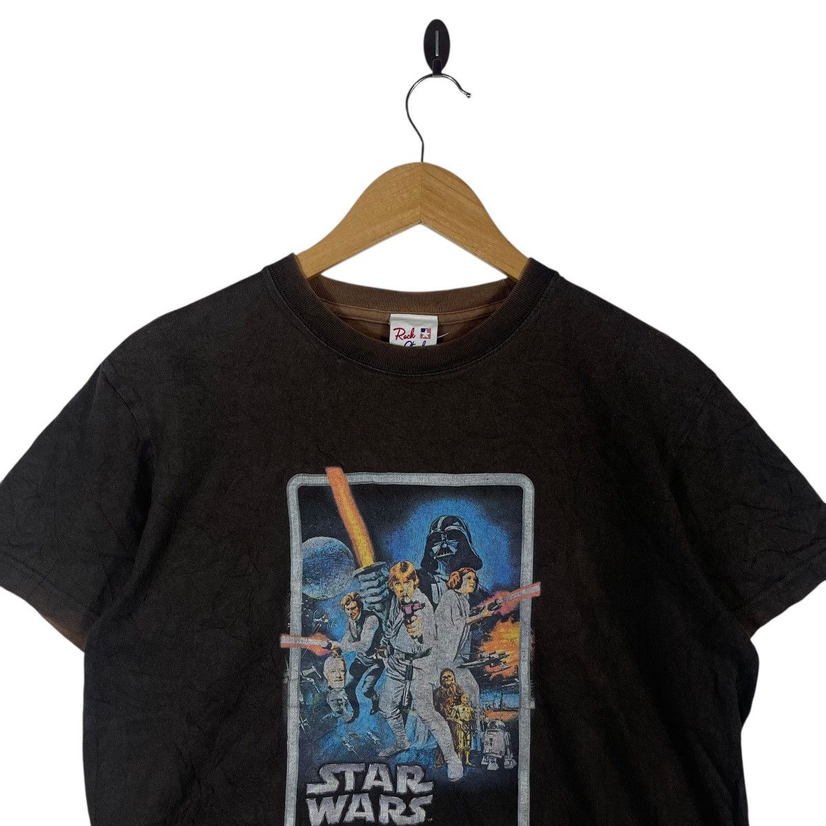 Star Wars Rock Stanley × Star Wars Graphic T-Shirt | Vintage Movie Size US M / EU 48-50 / 2 - 2 Thumbnail