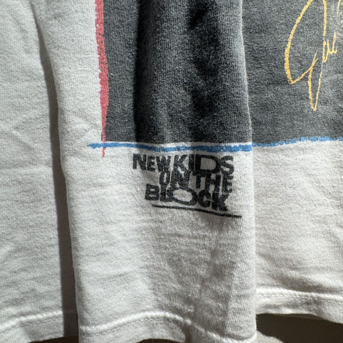 Vintage Original New Kids On The Block Vintage T shirt Size US L / EU 52-54 / 3 - 3 Thumbnail