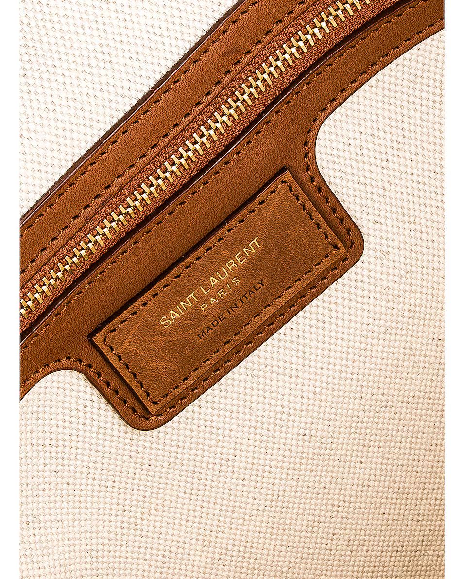 Saint Laurent Paris o1bcso1str0425 Size: OS/Beatrix Panier Cut in Greggio/Brick Size ONE SIZE - 6 Thumbnail