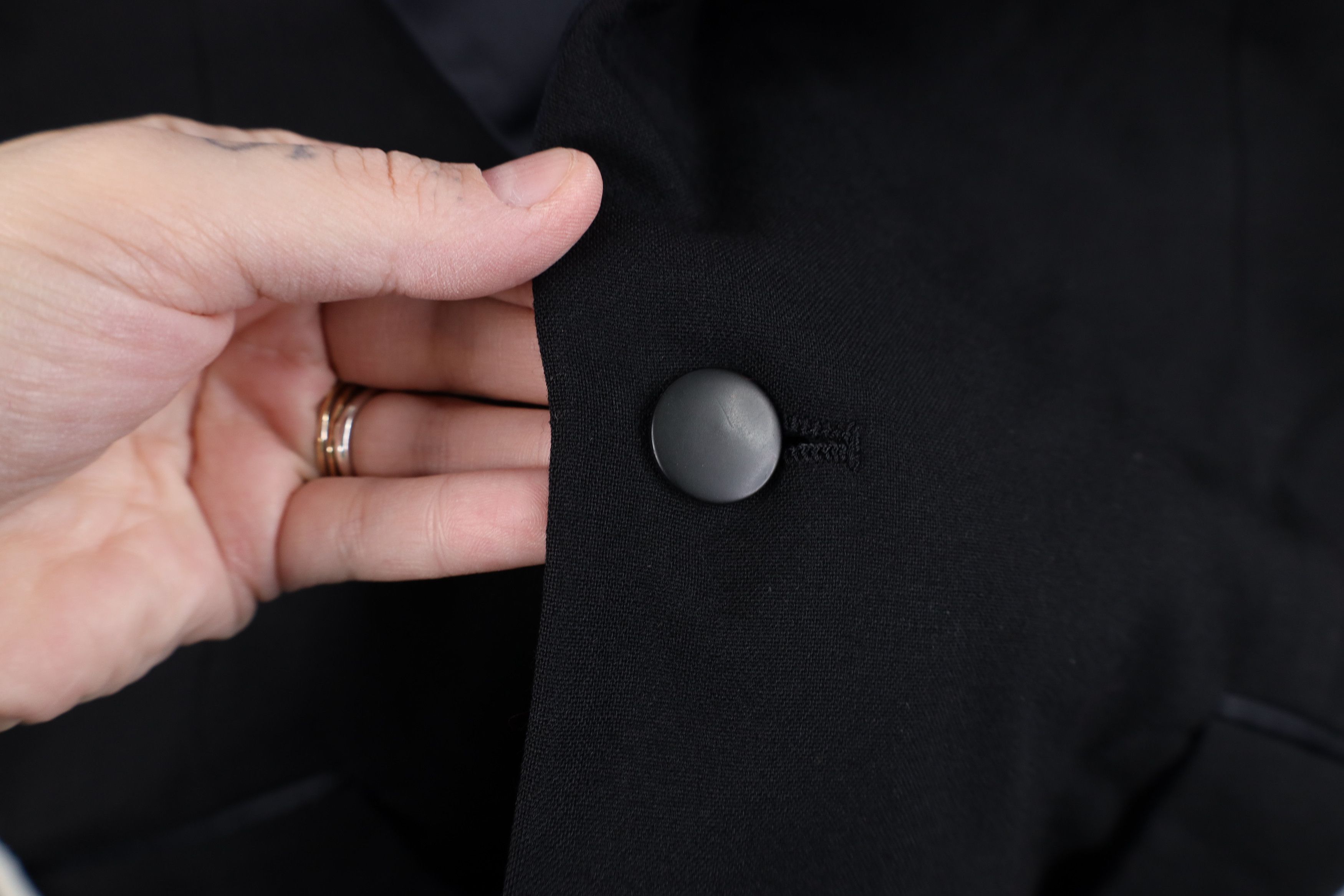 Vintage Vintage 60s 70s Palm Beach Prom Suit Coat Jacket Black USA Size US XL / EU 56 / 4 - 7 Thumbnail