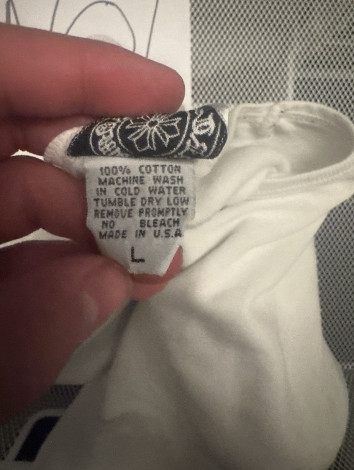 Chrome Hearts Vintage Chrome Hearts Shirt Plus And Dagger Motif 1999 Rare Size US L / EU 52-54 / 3 - 7 Thumbnail