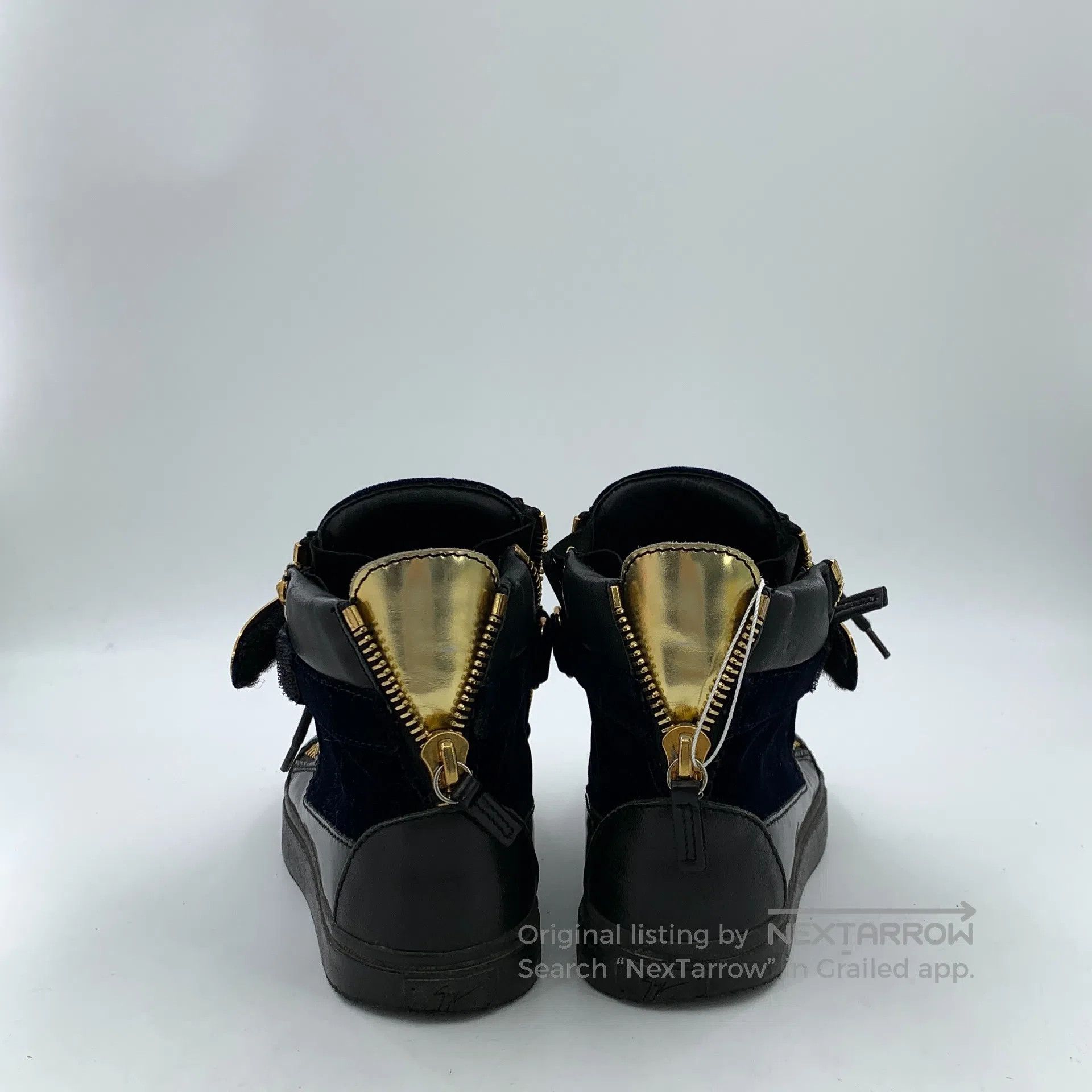 Giuseppe Zanotti Giuseppe Zanotti Black double zipper design drawstring cas Size US 6 / IT 36 - 4 Thumbnail