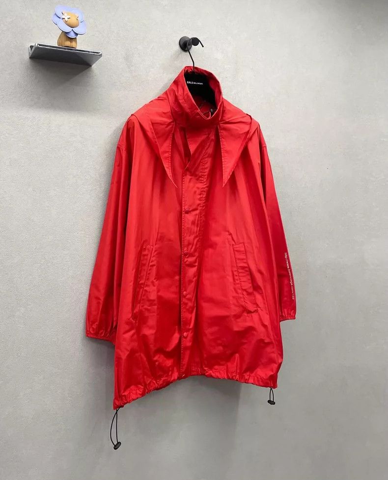 Balenciaga Balenciaga size 34 Red Jacket Size S / US 4 / IT 40 - 3 Thumbnail