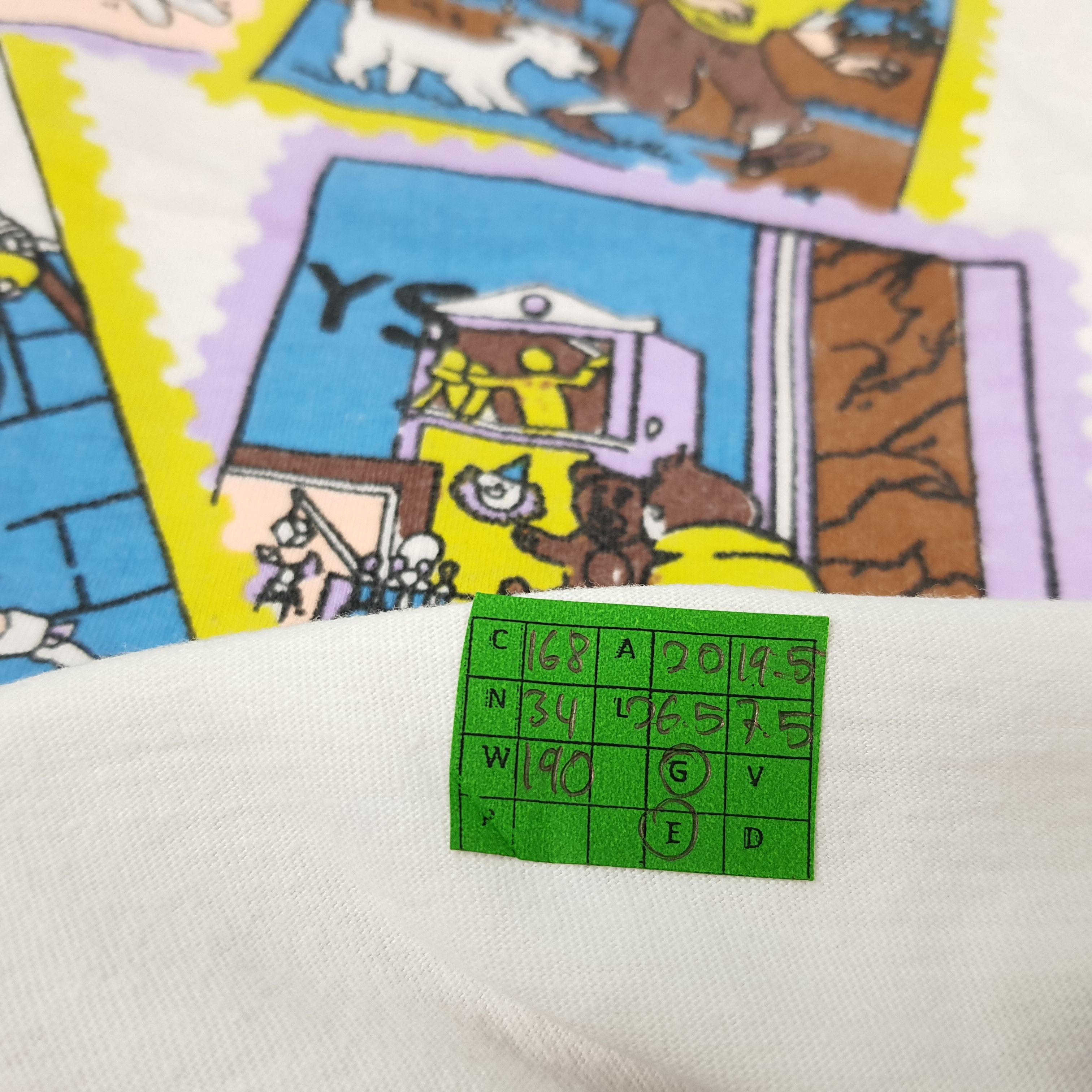 Vintage Vintage Adventure of TinTin Photo Stamp Tees Size US M / EU 48-50 / 2 - 7 Thumbnail