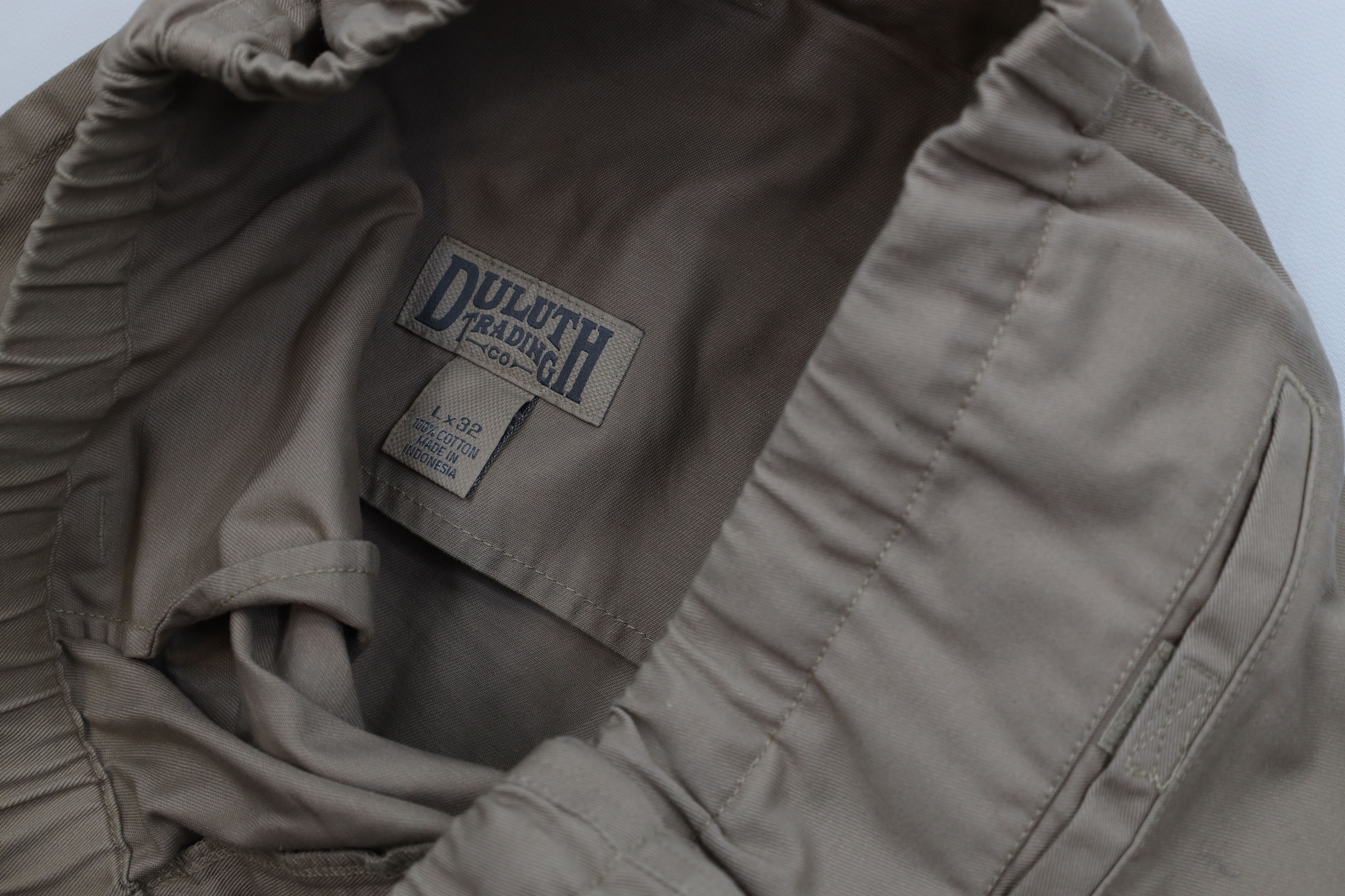 Duluth Trading Company Duluth Trading Co Front Belted Hiking Pants Beige Cotton Size US 36 / EU 52 - 8 Thumbnail