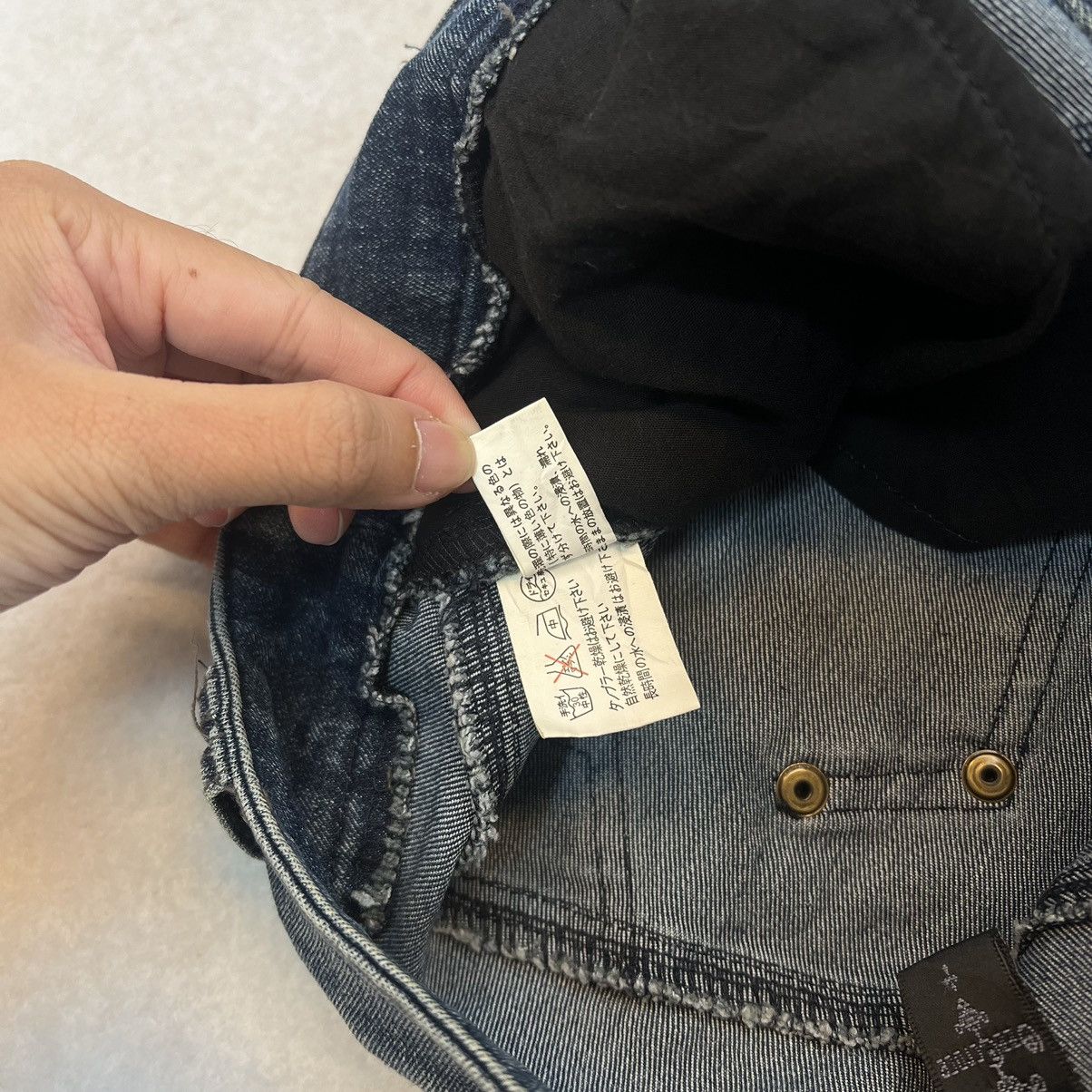 Japanese Brand × Le Grande Bleu (L.G.B.) Ozz Croce Denim Skirt Size 28" / US 6 / IT 42 - 10 Thumbnail