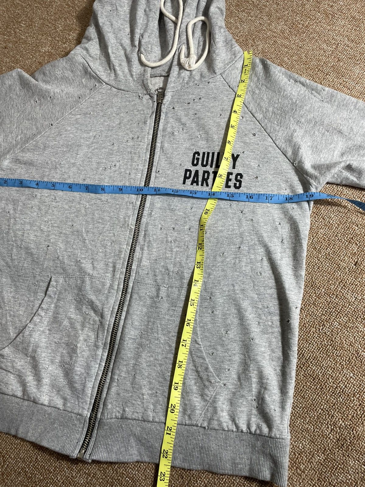 Hysteric Glamour Japanese Guilty Parties Distressed hoodie Size US S / EU 44-46 / 1 - 8 Thumbnail