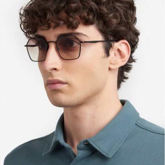 Carrera CARRERA 334/S 0003 86 Sunglasses Black Geometric Frame Size ONE SIZE - 3 Thumbnail