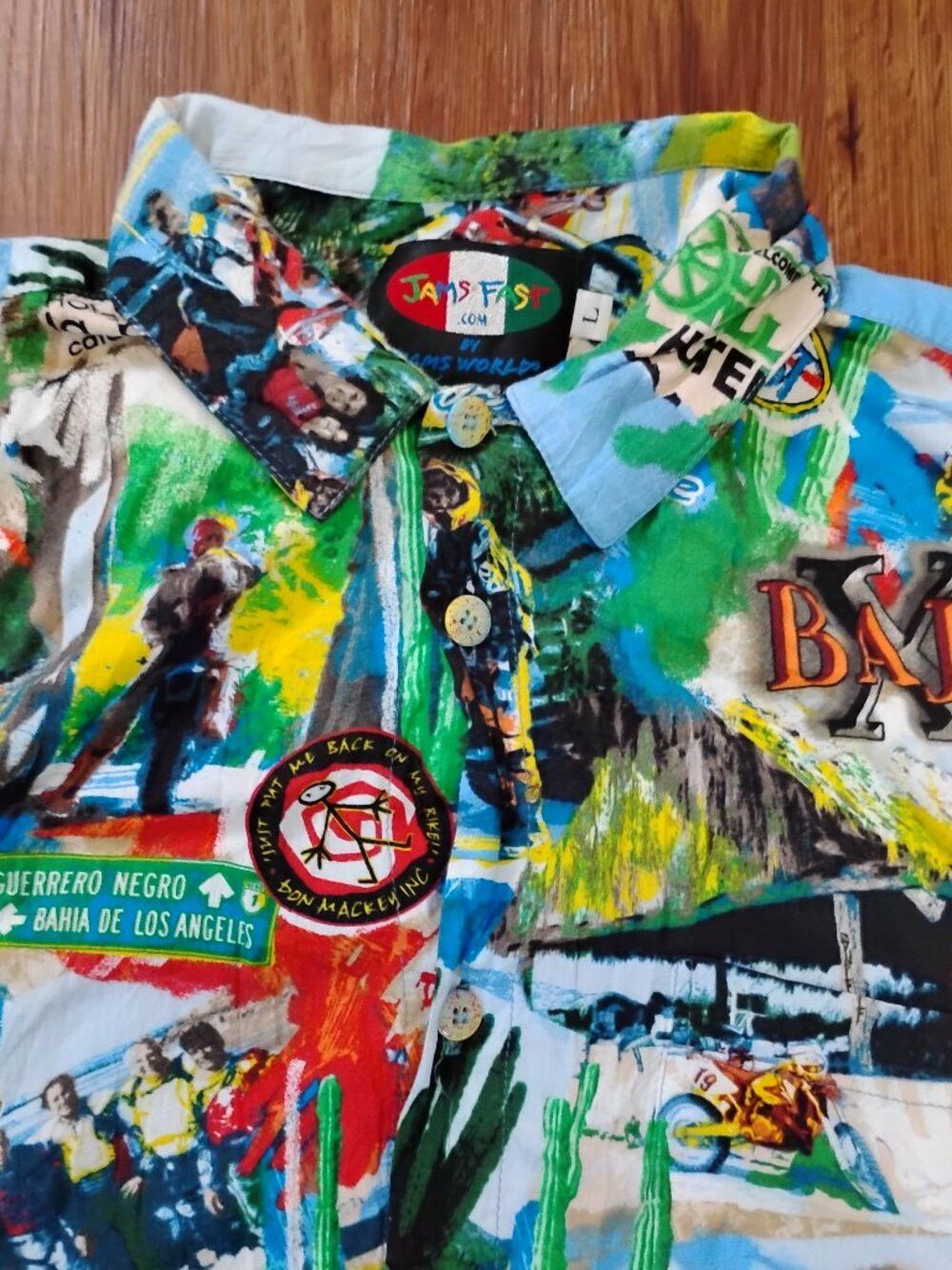 Jams World Vintage Jams World Fest Baja X Hawaiian Shirt Size US L / EU 52-54 / 3 - 1 Thumbnail