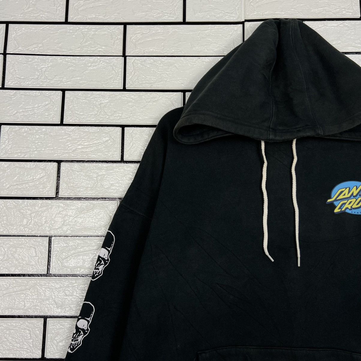 Santa Cruz Skateboards SANTA CRUZ Skateboards Big Logo Pullover Hoodies #4084-C186 Size US XL / EU 56 / 4 - 4 Thumbnail