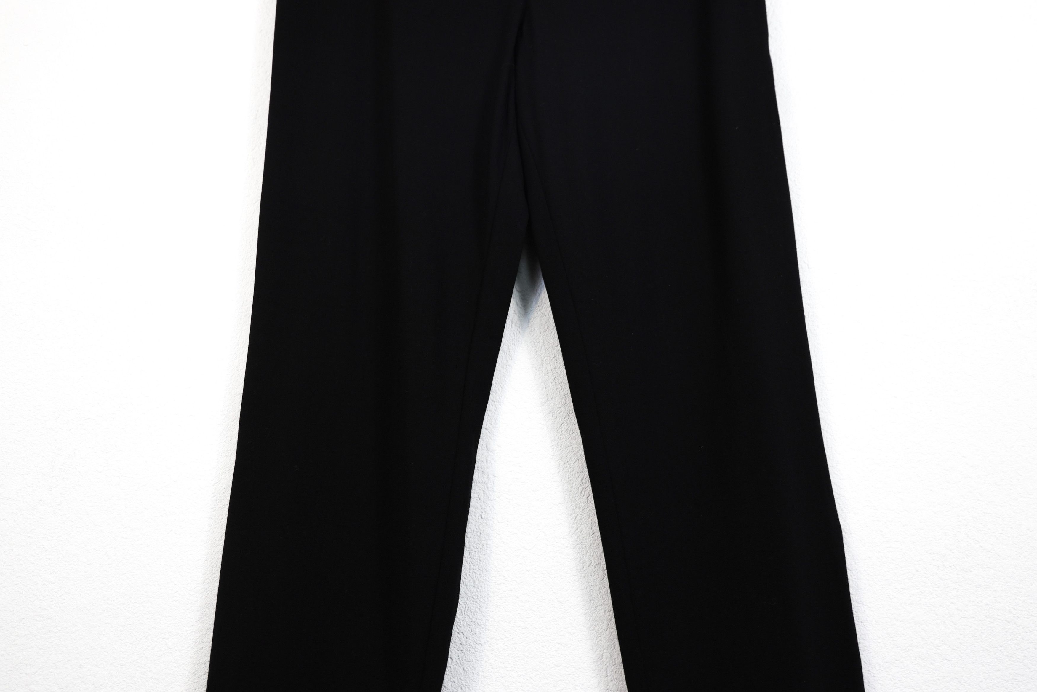 Polo Ralph Lauren × Ralph Lauren Purple Label Womens Ralph Lauren Purple Label Black Wool Pants Trousers Size 32" / US 10 / IT 46 - 3 Thumbnail