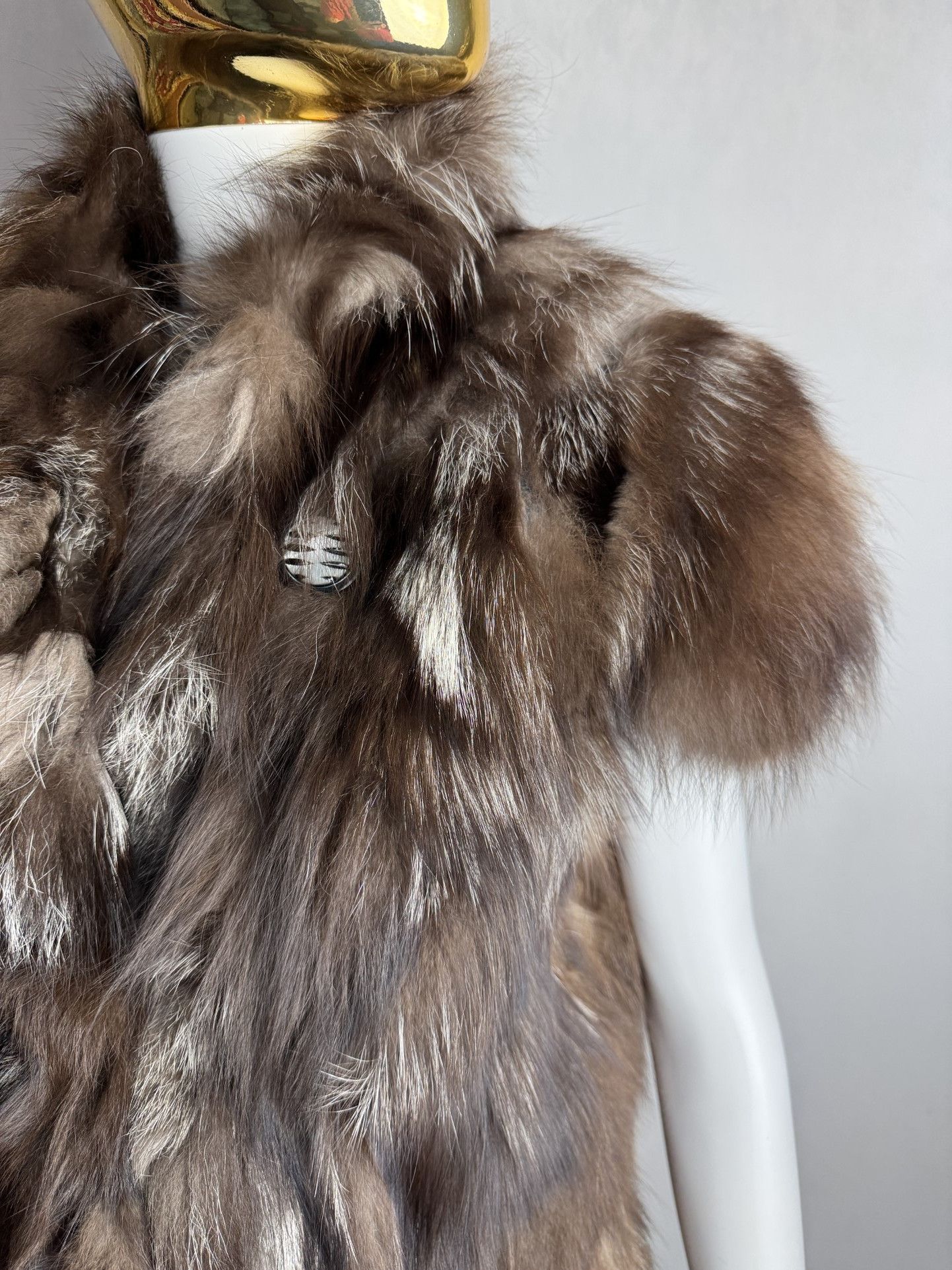 Other AMERIFOX women’s mink fur vest, made in Greece Size M / US 6-8 / IT 42-44 - 6 Thumbnail