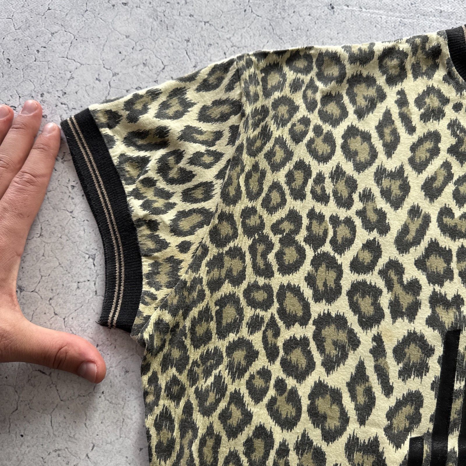 Jean Paul Gaultier Vintage Jean Paul Gaultier Junior Leopard 80s T Shirt Womens Size XL / US 12-14 / IT 48-50 - 4 Thumbnail