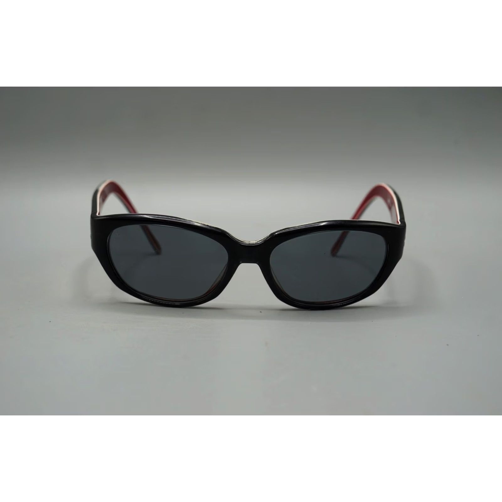 Vintage VINTAGE Kate Spade New York BRI/S Cat Eye Sunglasses 54-17-135 Frames Only Womens Medium Black Red White Retro Designer 2000s Accessories Size ONE SIZE - 3 Thumbnail