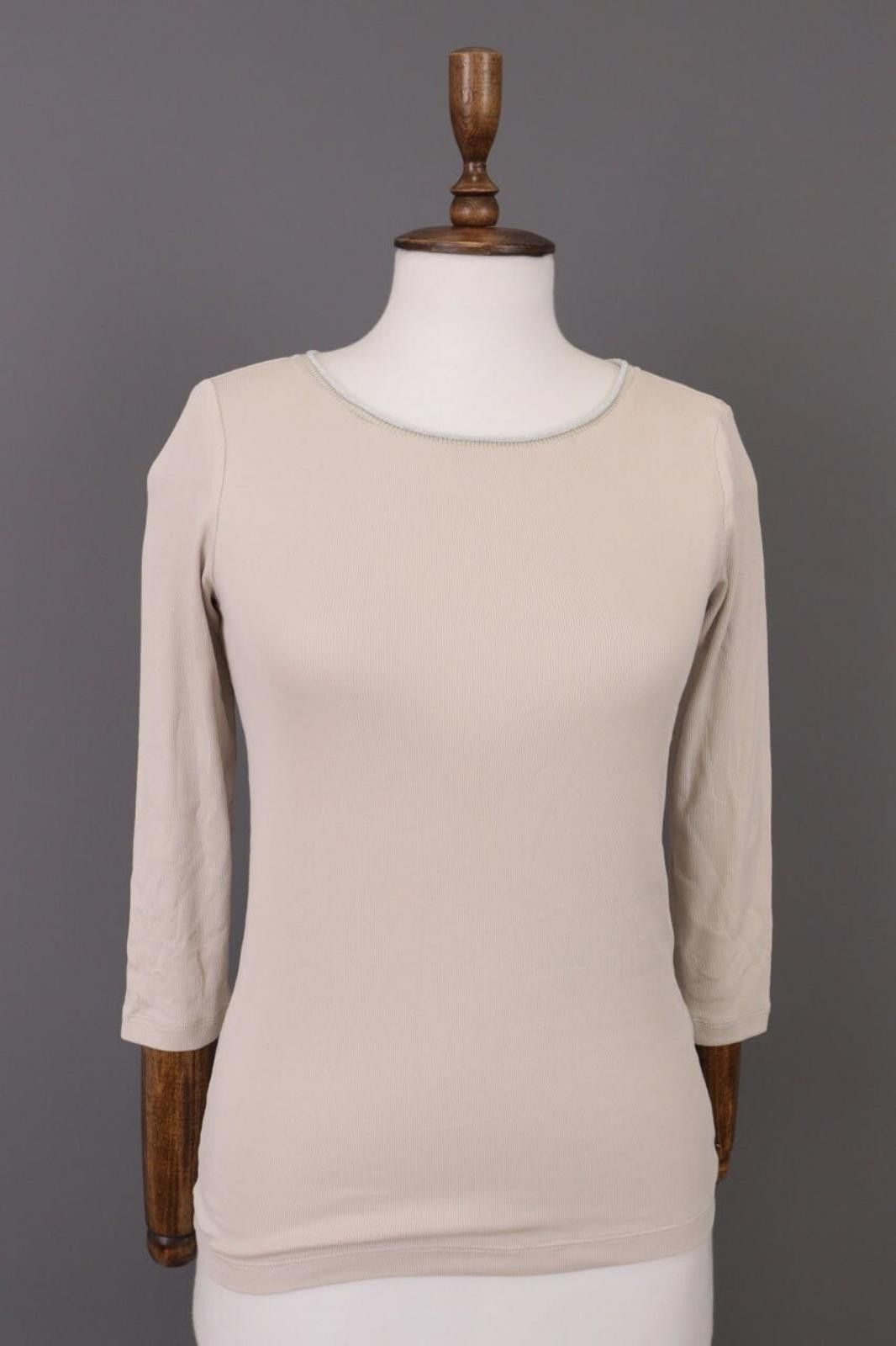 Designer Fabiana Filippi Summer Stretch Top Shirt Size XS I 40 / GB 8 Size XS / US 0-2 / IT 36-38 - 1 Thumbnail