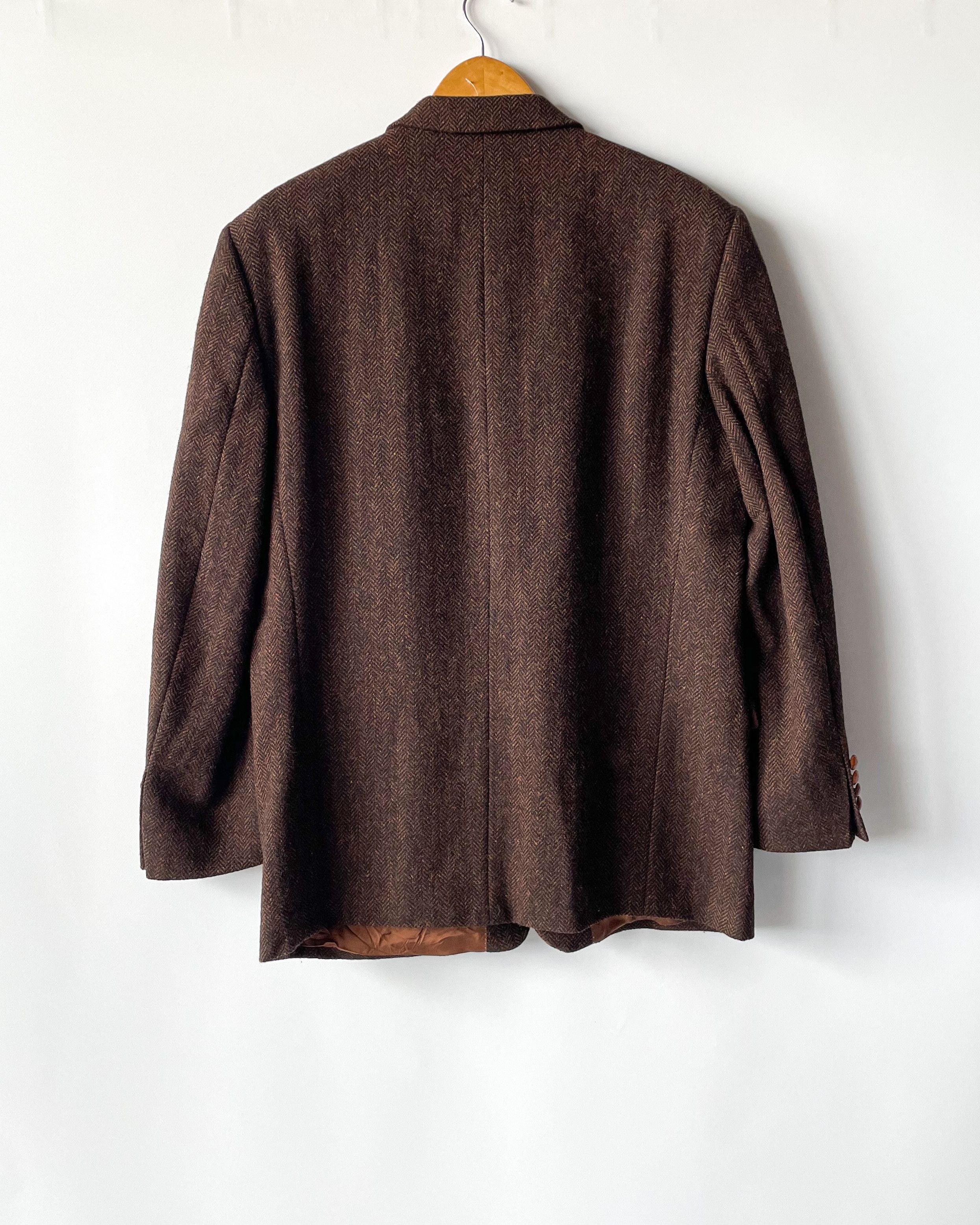 Vintage Vintage Odermark Tweed Blazer Size 44R - 5 Thumbnail