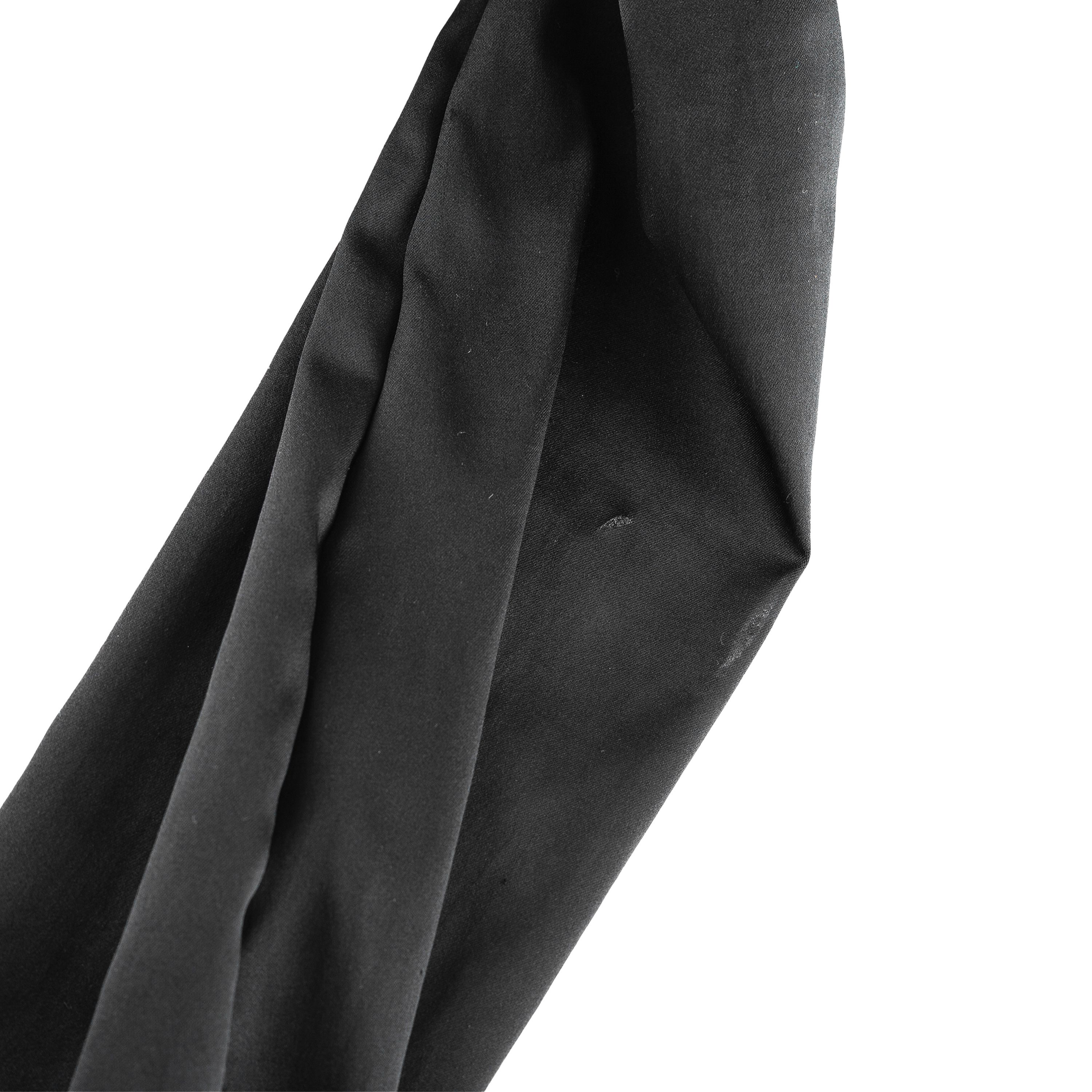 Dolce & Gabbana Dolce & Gabbana Vintage Black High-Stock Stretch Silk Boots Size US 6 / IT 36 - 10 Thumbnail