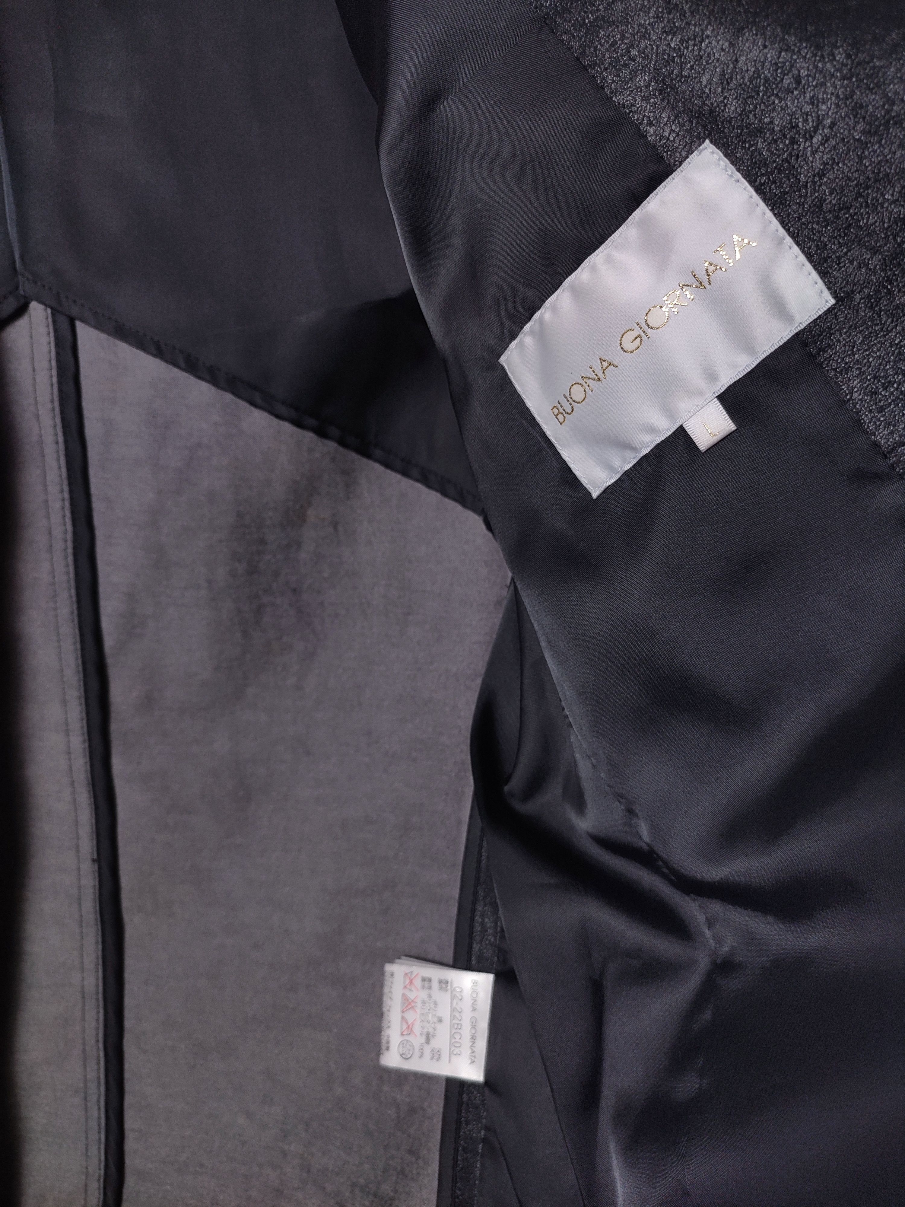 Japanese Brand Buona Giornata Japanese Polyurethane Leather Zip Moto Jacket Size L / US 10 / IT 46 - 10 Thumbnail