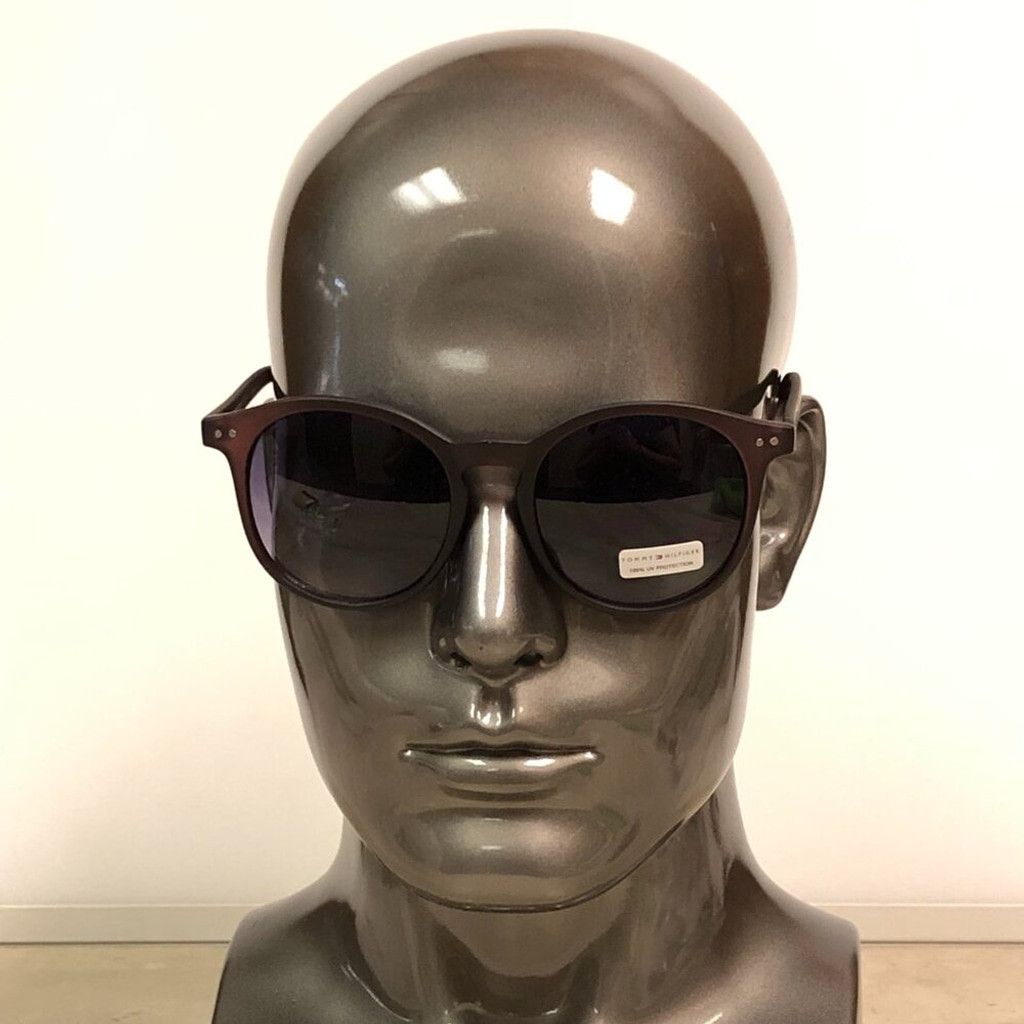 Tommy Hilfiger Tommy Hilfiger Brown Round Frame Sunglasses Size ONE SIZE - 1 Thumbnail