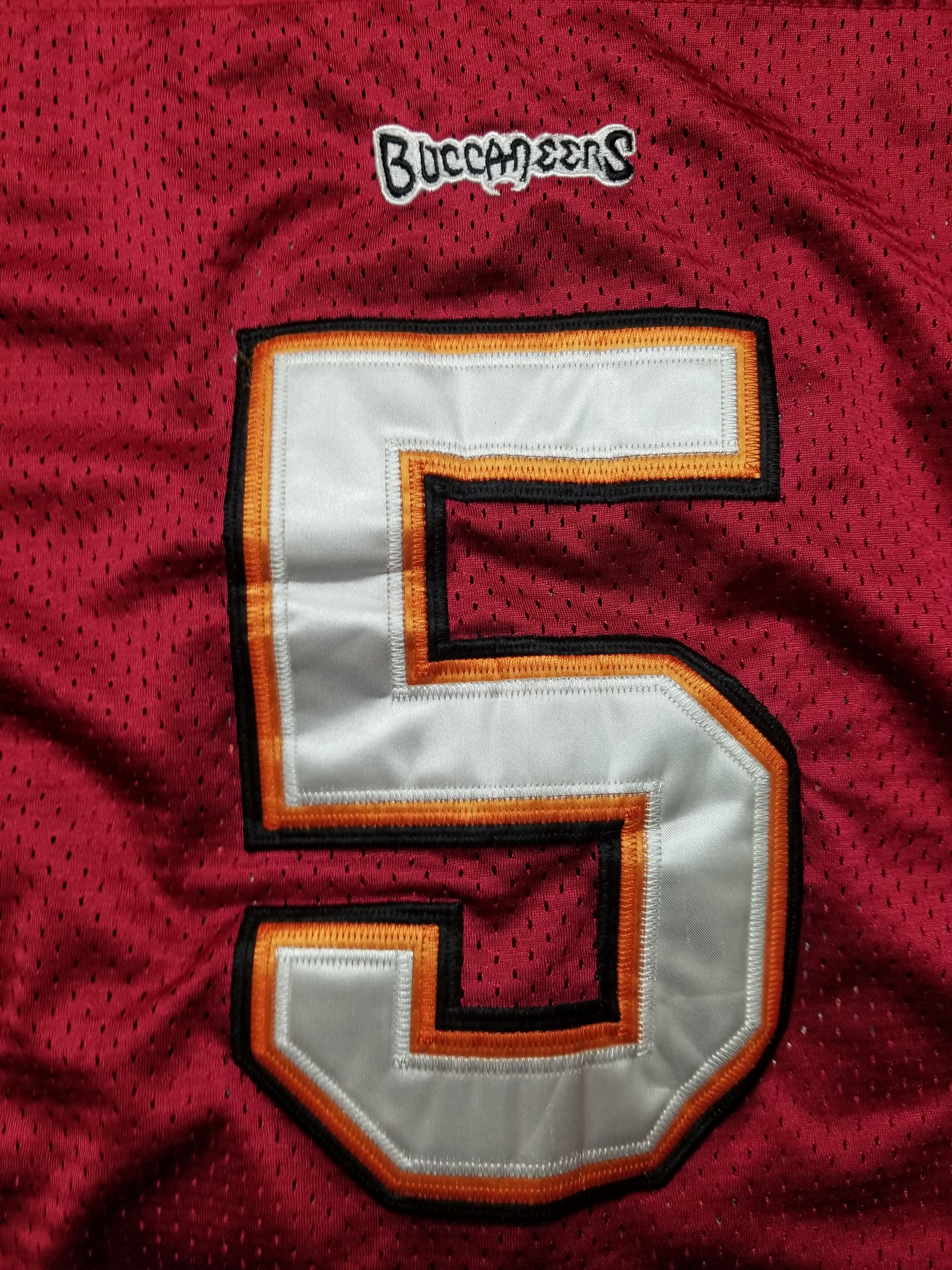 Reebok On Field Red Tampa Bay Buccaneers Josh Freeman #5 Jersey Size US M / EU 48-50 / 2 - 14 Thumbnail