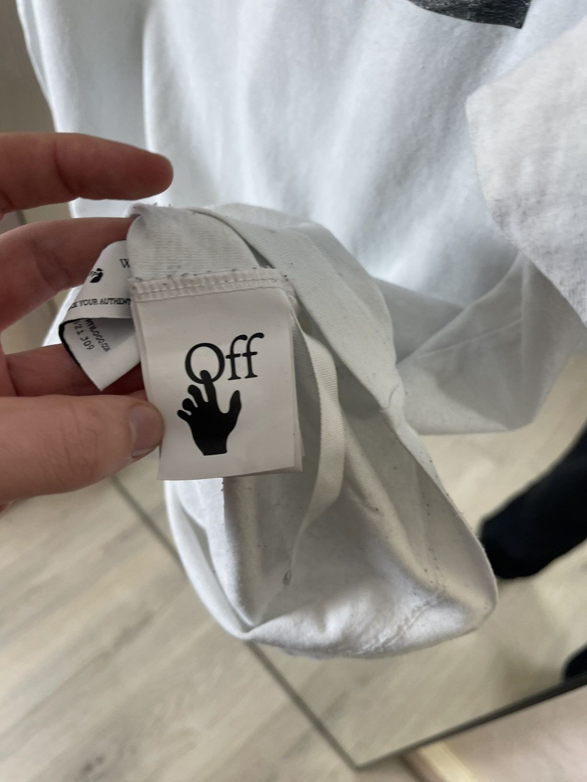 Off-White Off-White Caravaggio Saint Jerome Graphic Slim Tee White Size US M / EU 48-50 / 2 - 7 Thumbnail