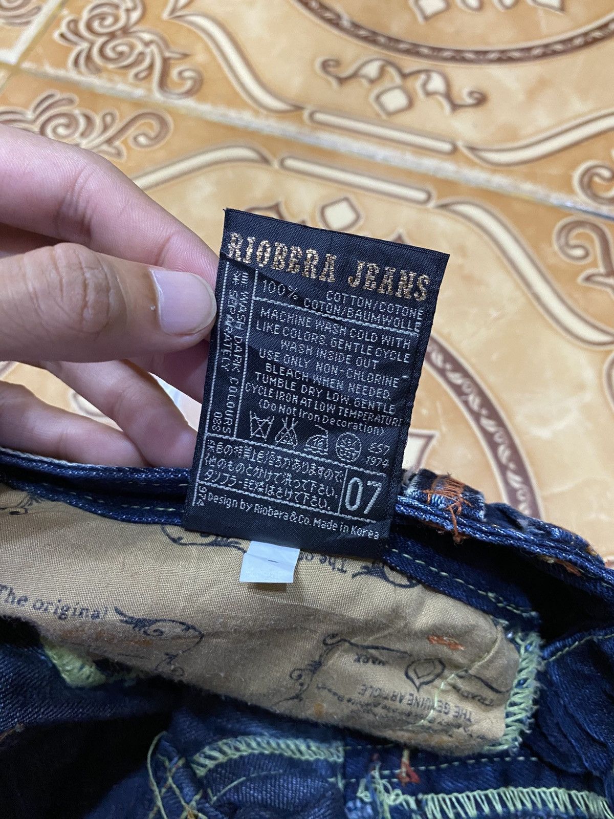 If Six Was Nine Y2K Style Riobera Denim Size US 28 / EU 44 - 9 Thumbnail