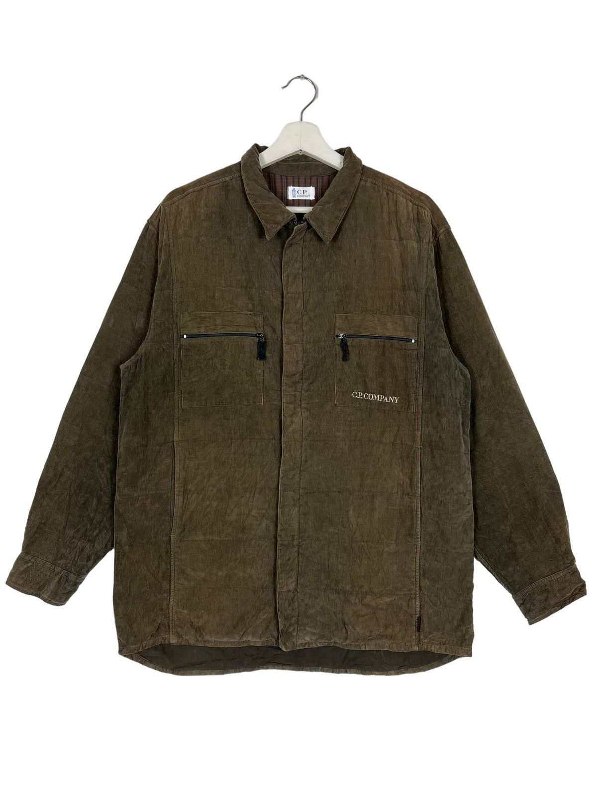 C.P. Company 🔥 VINTAGE 1989s CP COMPANY CORDUROY JACKET Size US M / EU 48-50 / 2 - 2 Thumbnail