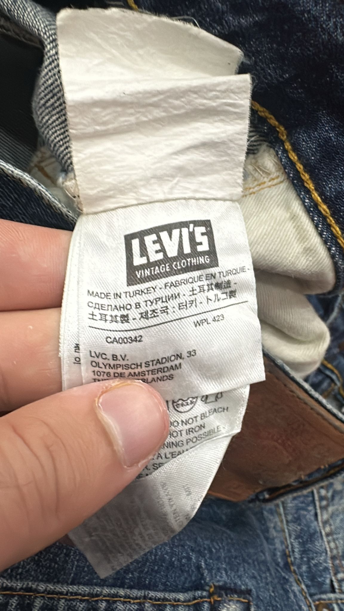 Levi's Vintage Clothing LVC Levi's Vintage Clothing 1947 501XX BigE Selvedge Jeans Size US 34 / EU 50 - 13 Thumbnail