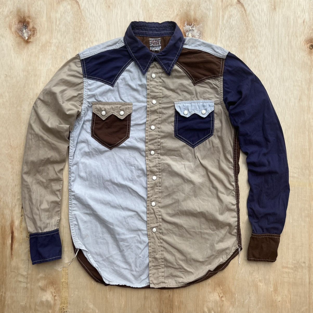 The Real McCoy's REAL McCOY 600 RANCH WESTERN SHIRT Size US XXS / EU 40 - 1 Thumbnail