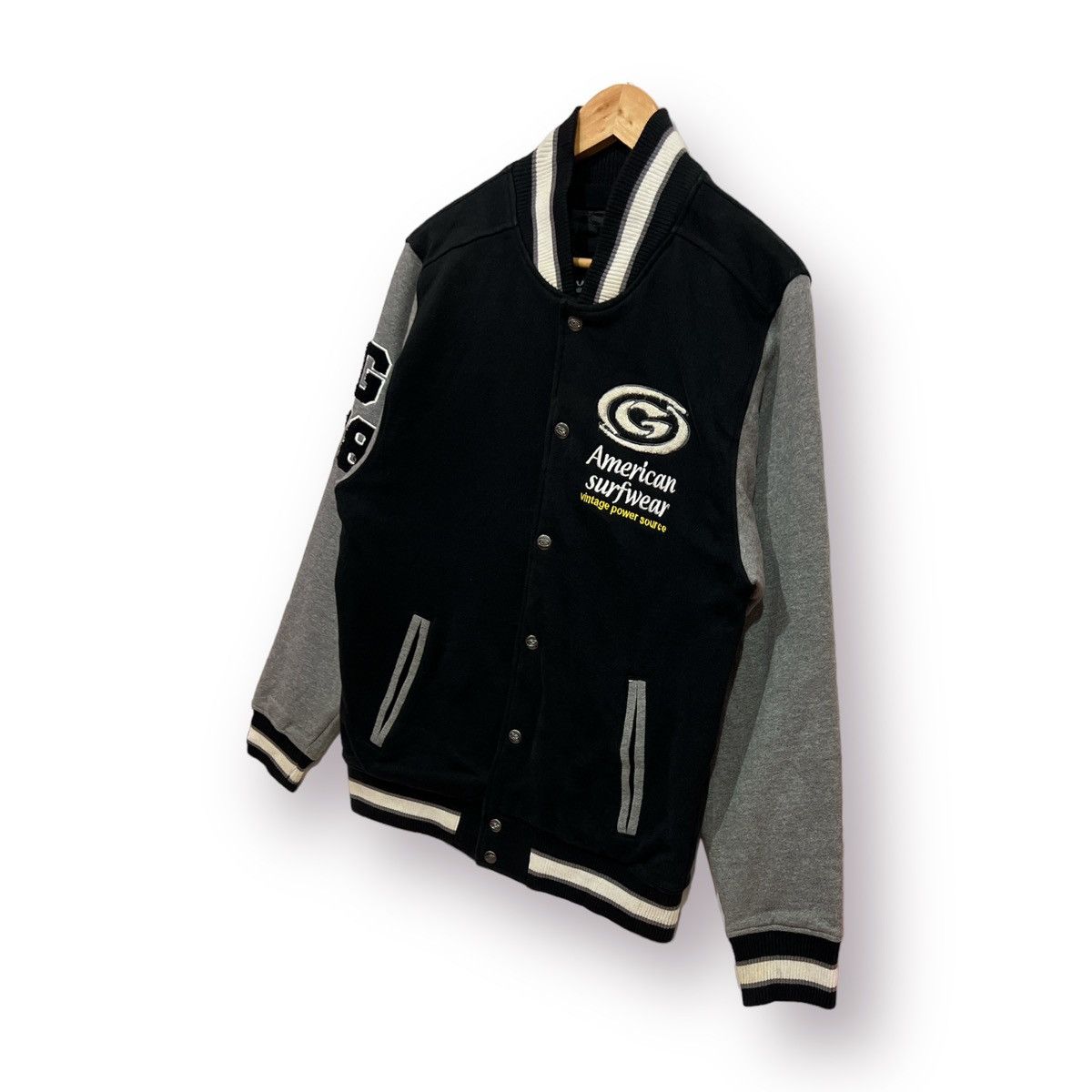 Gotcha SURF🔥 GOTCHA AMERICAN SURF CARL. VARSITY JACKET - M Size US M / EU 48-50 / 2 - 2 Thumbnail