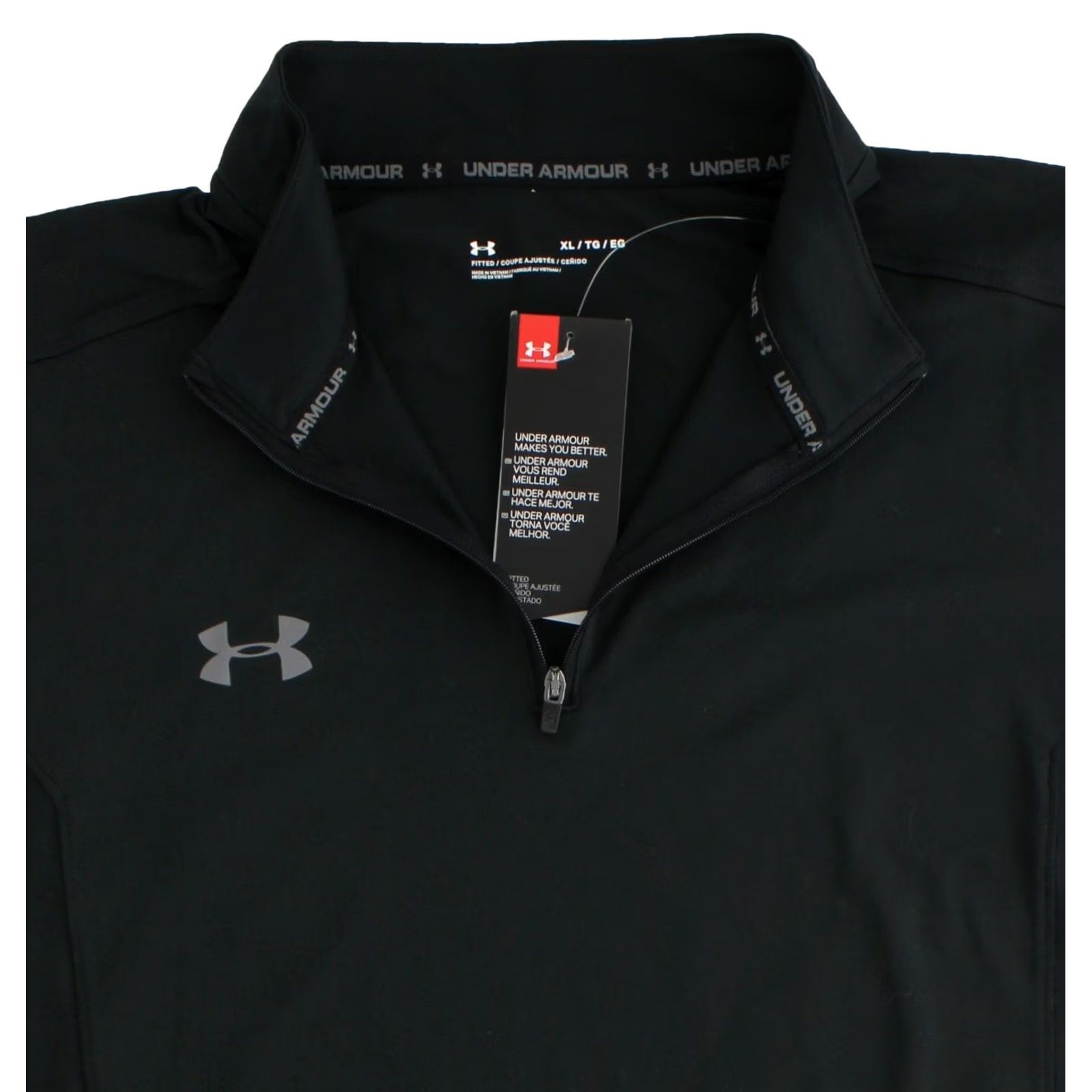 Under Armour Under Armour Men's Shirt Challenger II Midlayer LS Fitted Soccer Top 1314555 Size US XL / EU 56 / 4 - 3 Thumbnail