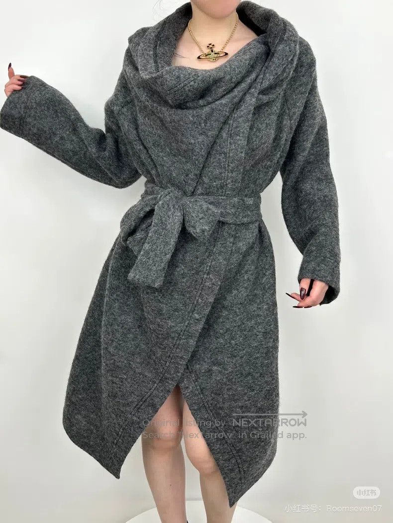 Vivienne Westwood Vivienne Westwood Black Label Wool Coat Size S / US 4 / IT 40 - 1 Thumbnail
