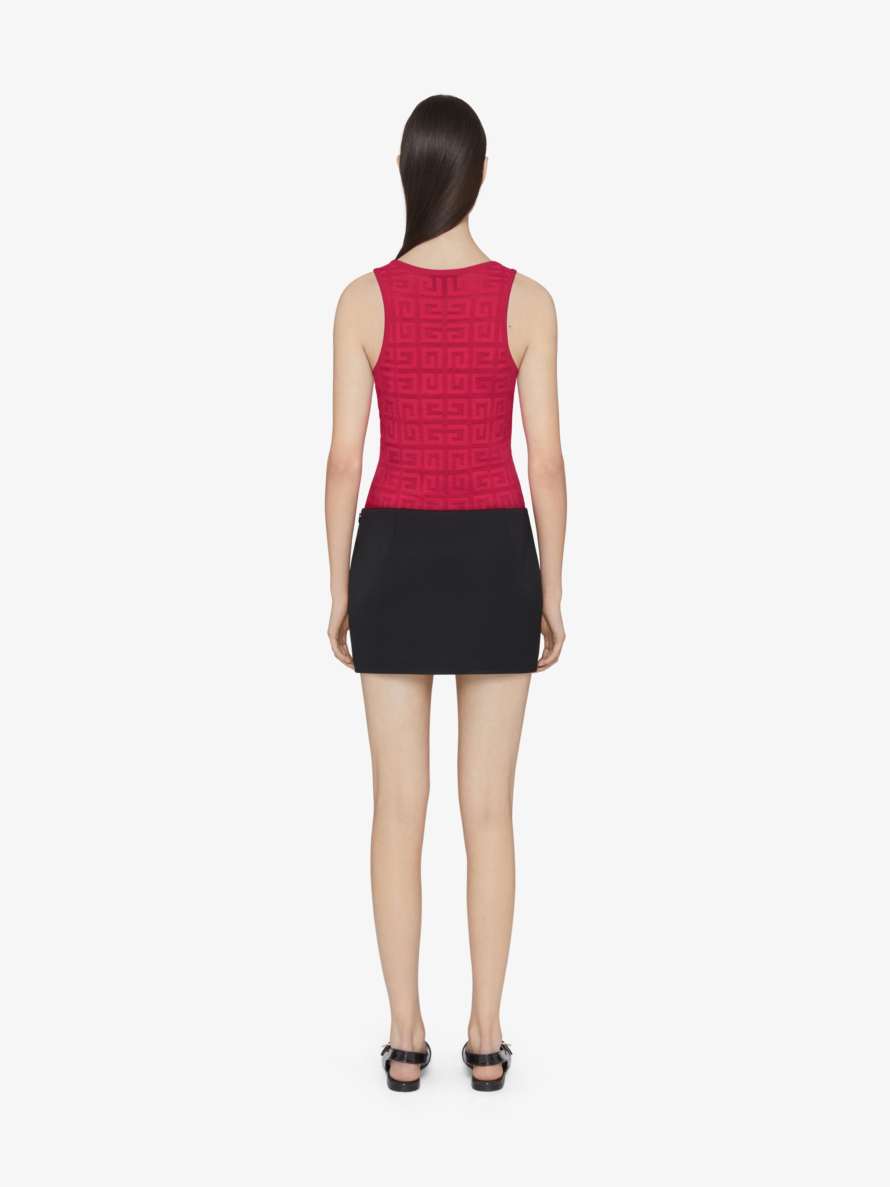 Givenchy o1w1db10825 Tank Top in Fuchsia Size S / US 4 / IT 40 - 3 Thumbnail