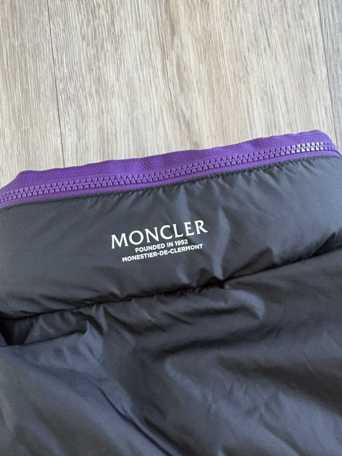Moncler Moncler Purple Ophrys Vest Size US XL / EU 56 / 4 - 5 Thumbnail