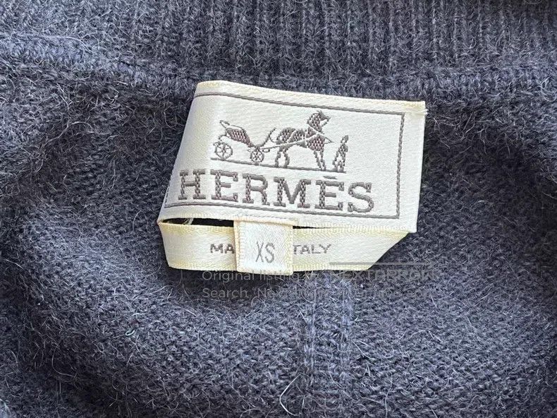 Hermes Hermes size XS Ancient Label Cashmere and Wool Blended Casu Size 26" / US 2 / IT 38 - 4 Thumbnail
