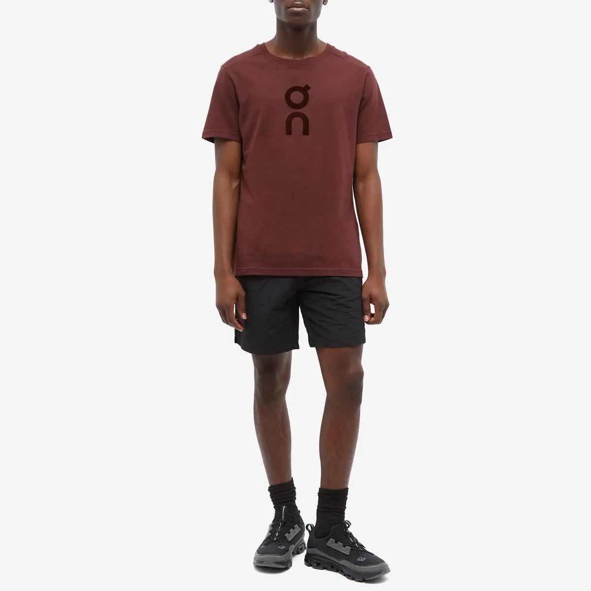 On On Men's Graphic-T Mulberry Short Sleeve Shirt Size US XL / EU 56 / 4 - 3 Thumbnail