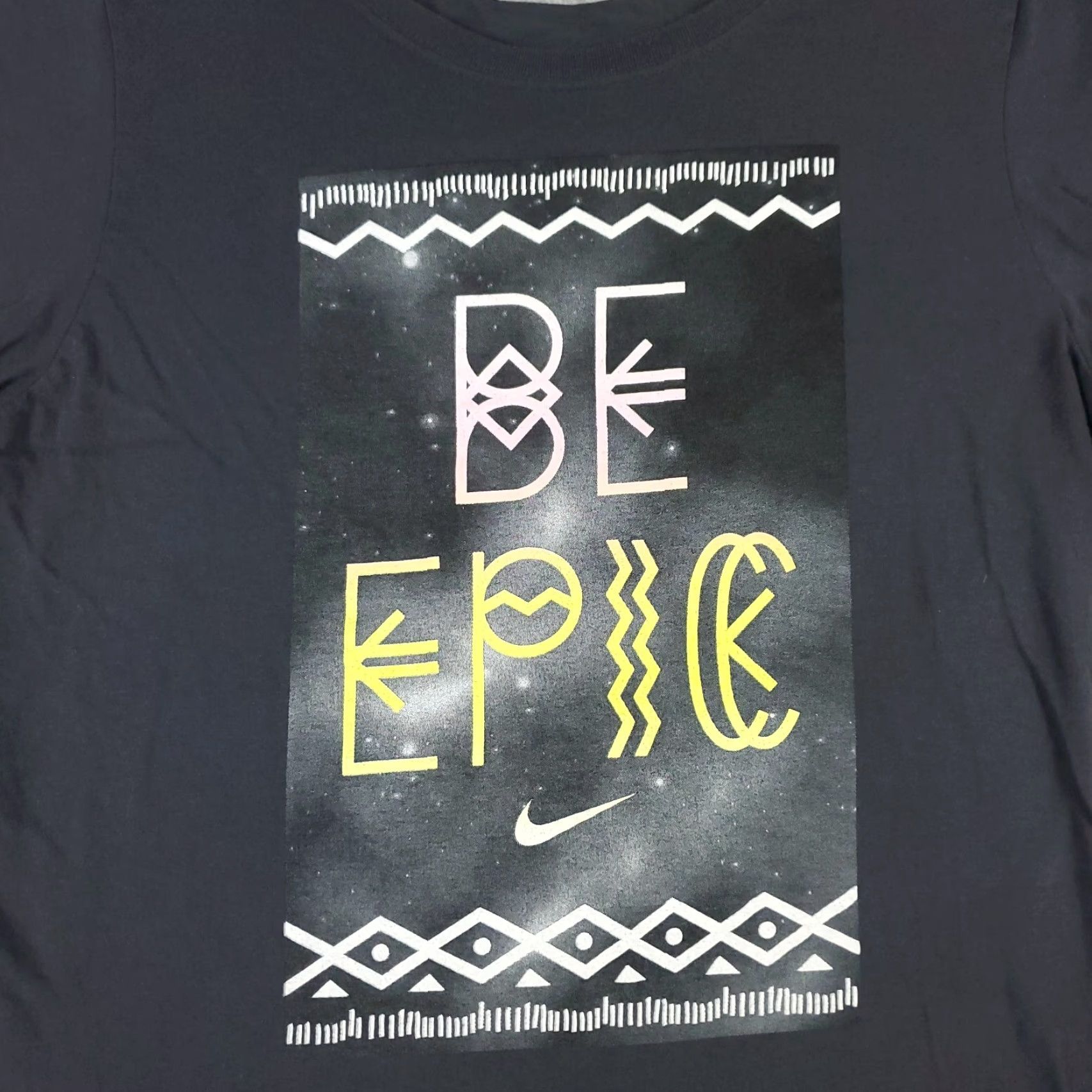 Nike VINTAGE Nike T-Shirt Womens Large Gray Logo Casual Short Sleeve Ladies Size L / US 10 / IT 46 - 2 Thumbnail
