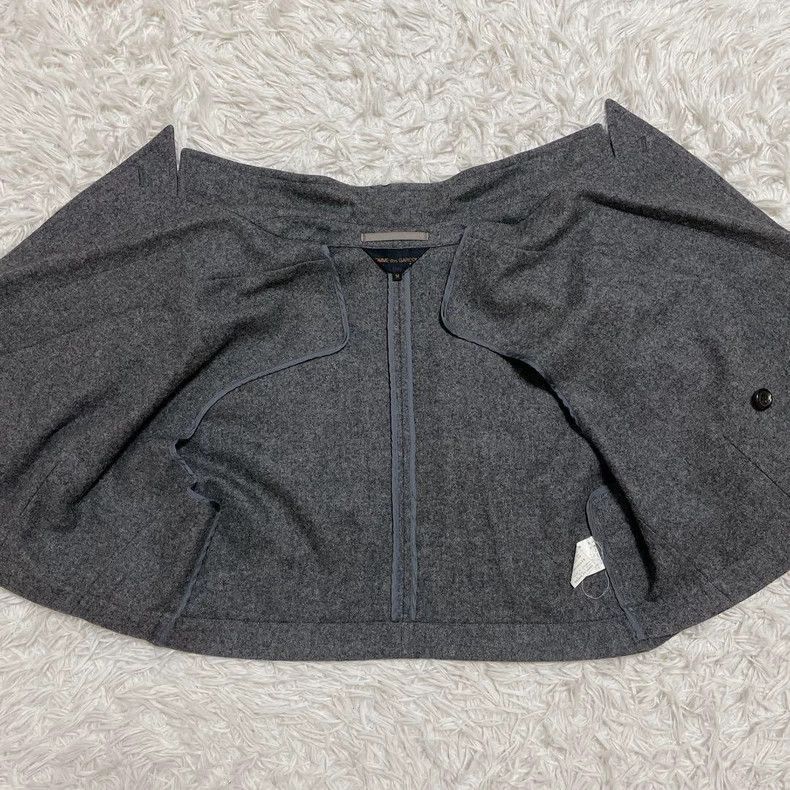Comme des Garcons 1980s Wool Cape Coat by Comme des Garcons 2505-Nextarrow Size US M / EU 48-50 / 2 - 7 Thumbnail