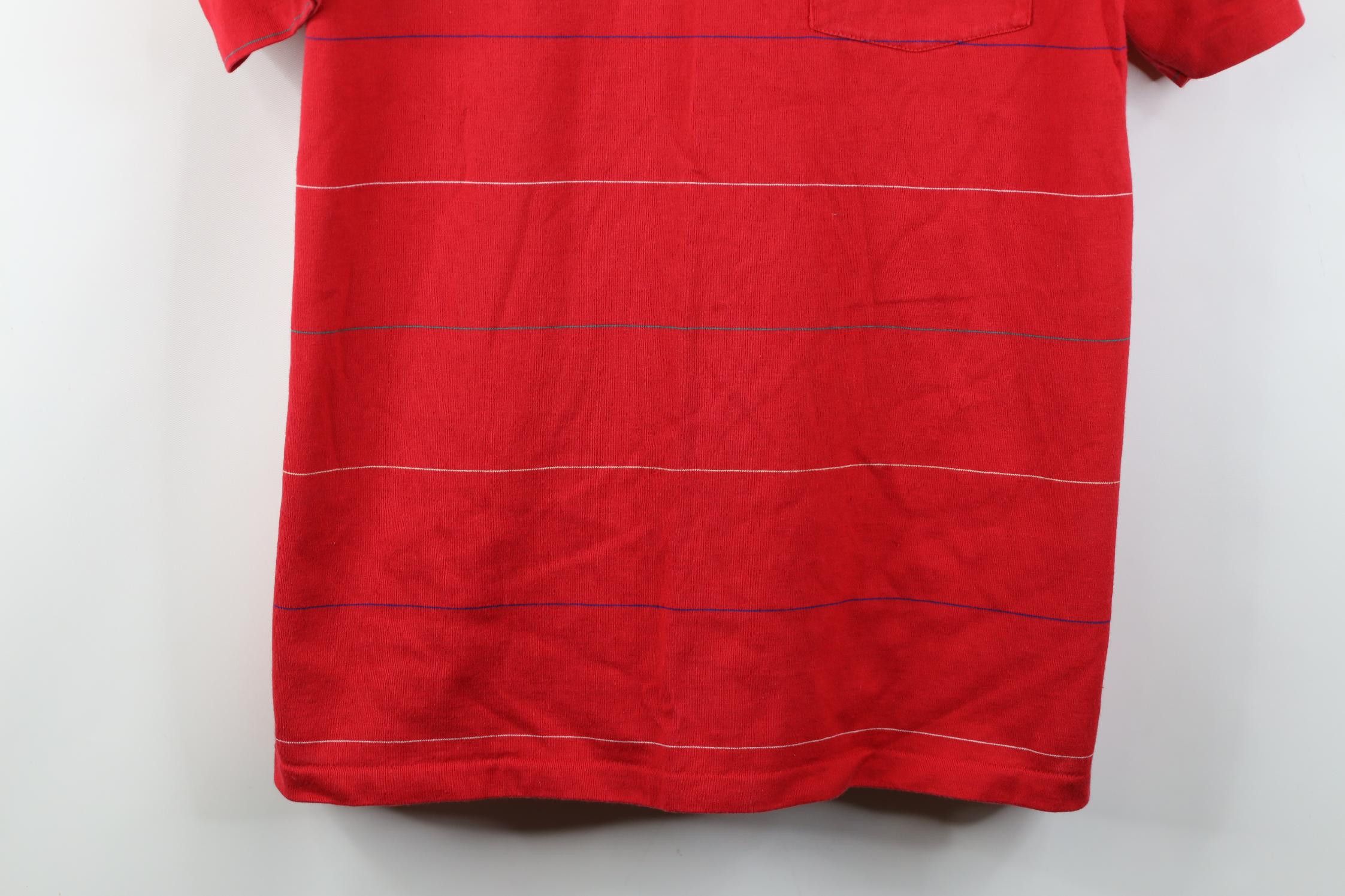 Vintage Vintage 90s Streetwear Ribbed Knit Golf Polo Shirt USA Size US L / EU 52-54 / 3 - 3 Thumbnail