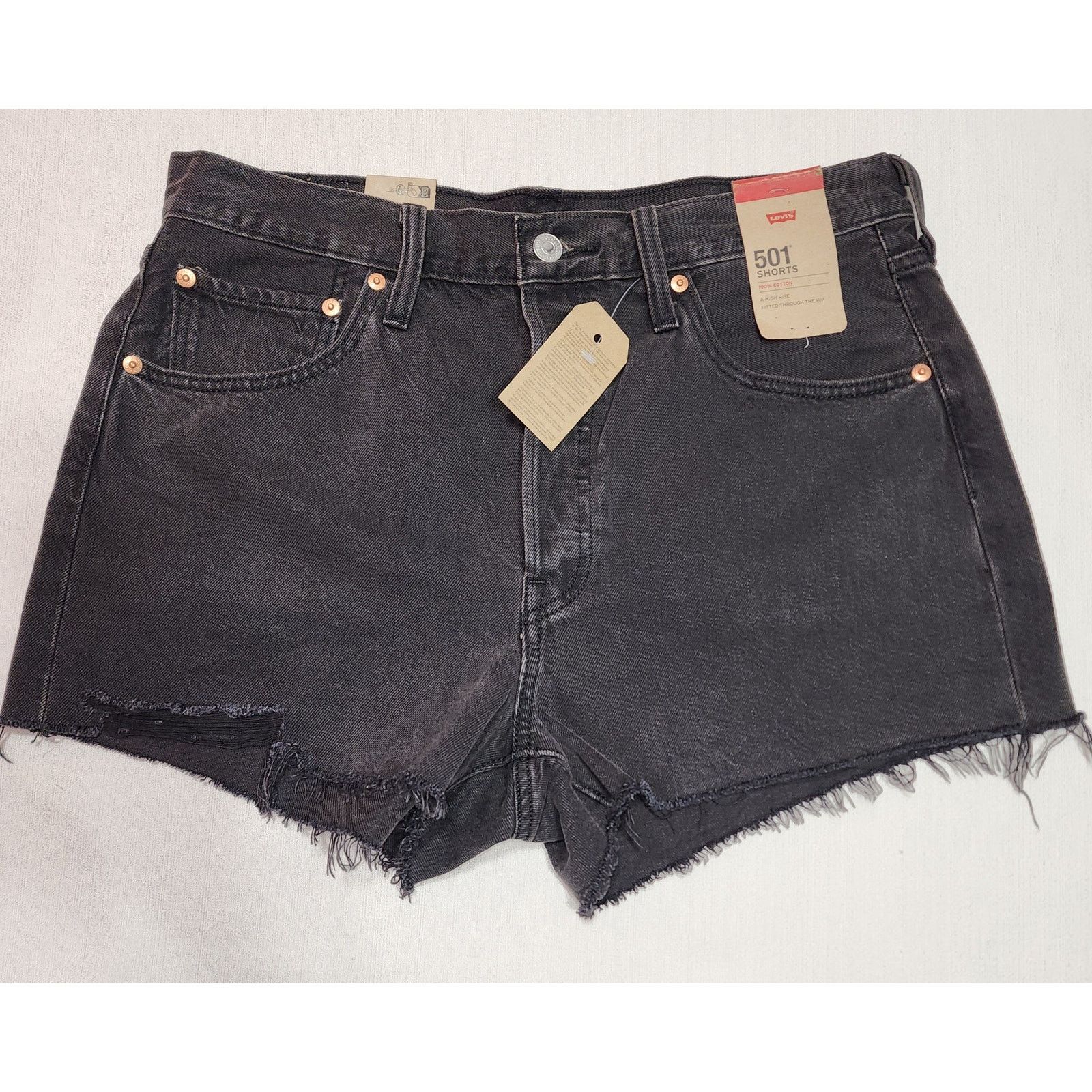 Levi's Levi's women's shorts 501 button fly W31'' Size 31" - 1 Thumbnail