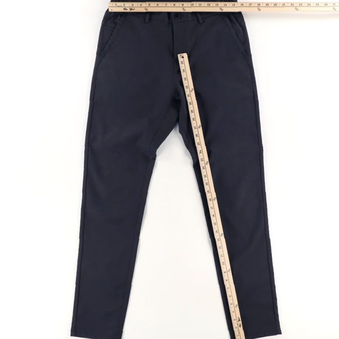 Vintage Jack Archer Jetsetter Charcoal Men’s 31 Pants Slim Golf Woven Polyester 34 Inseam 31 Size US 31 - 3 Thumbnail