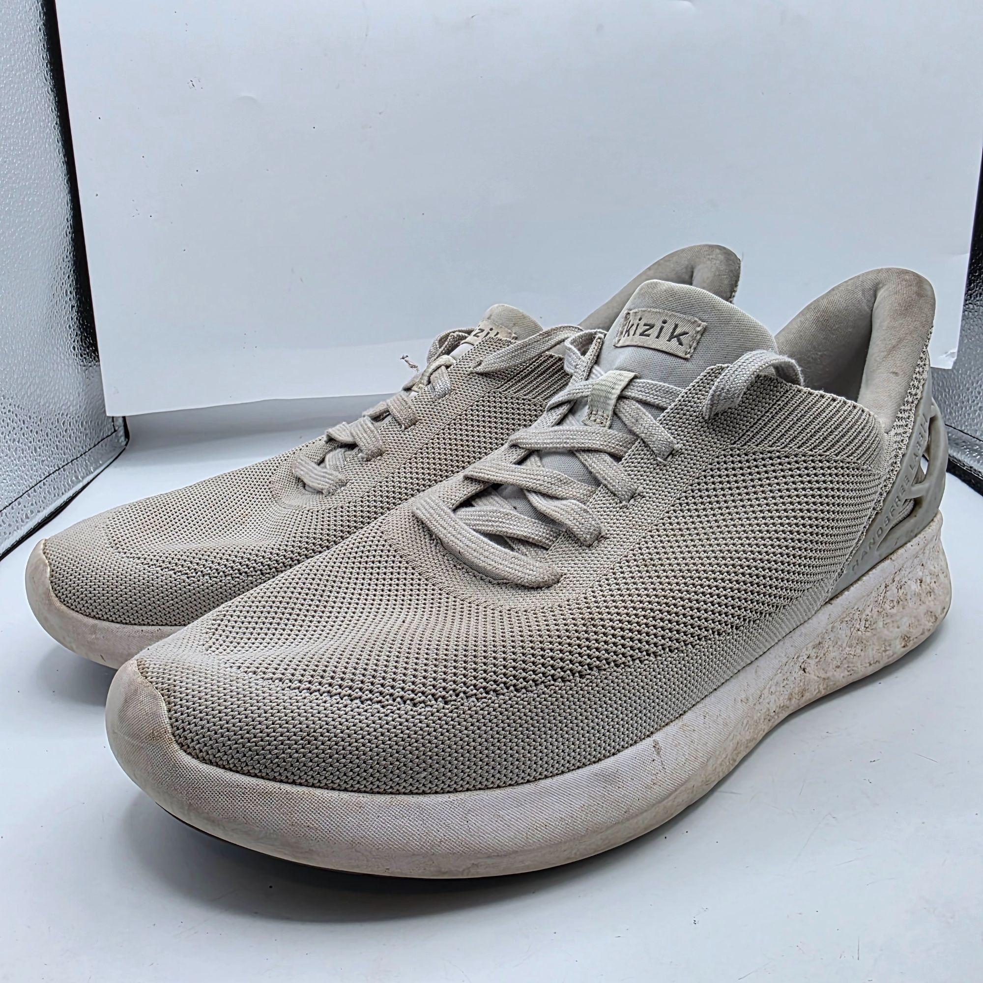 Other Kizik Athens Mens Size 12 Gray Hands Free Sneakers Lightweig Size US 12 / EU 45 - 3 Thumbnail