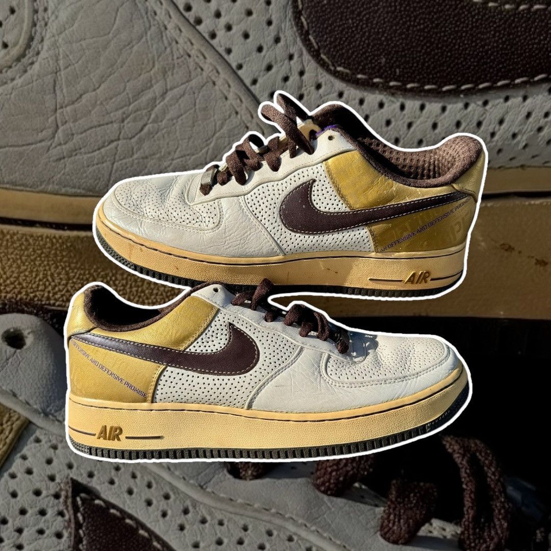 Nike 2007 Nike Air Force 1 Low “Micheal Cooper” Size US 9 / EU 42 - 3 Thumbnail