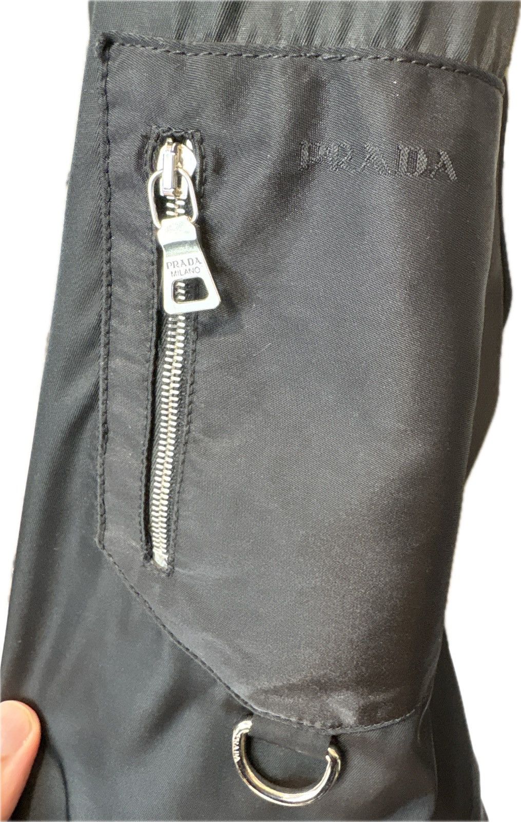 Prada Prada AW2009 Nylon & Leather Jacket Size US M / EU 48-50 / 2 - 3 Thumbnail
