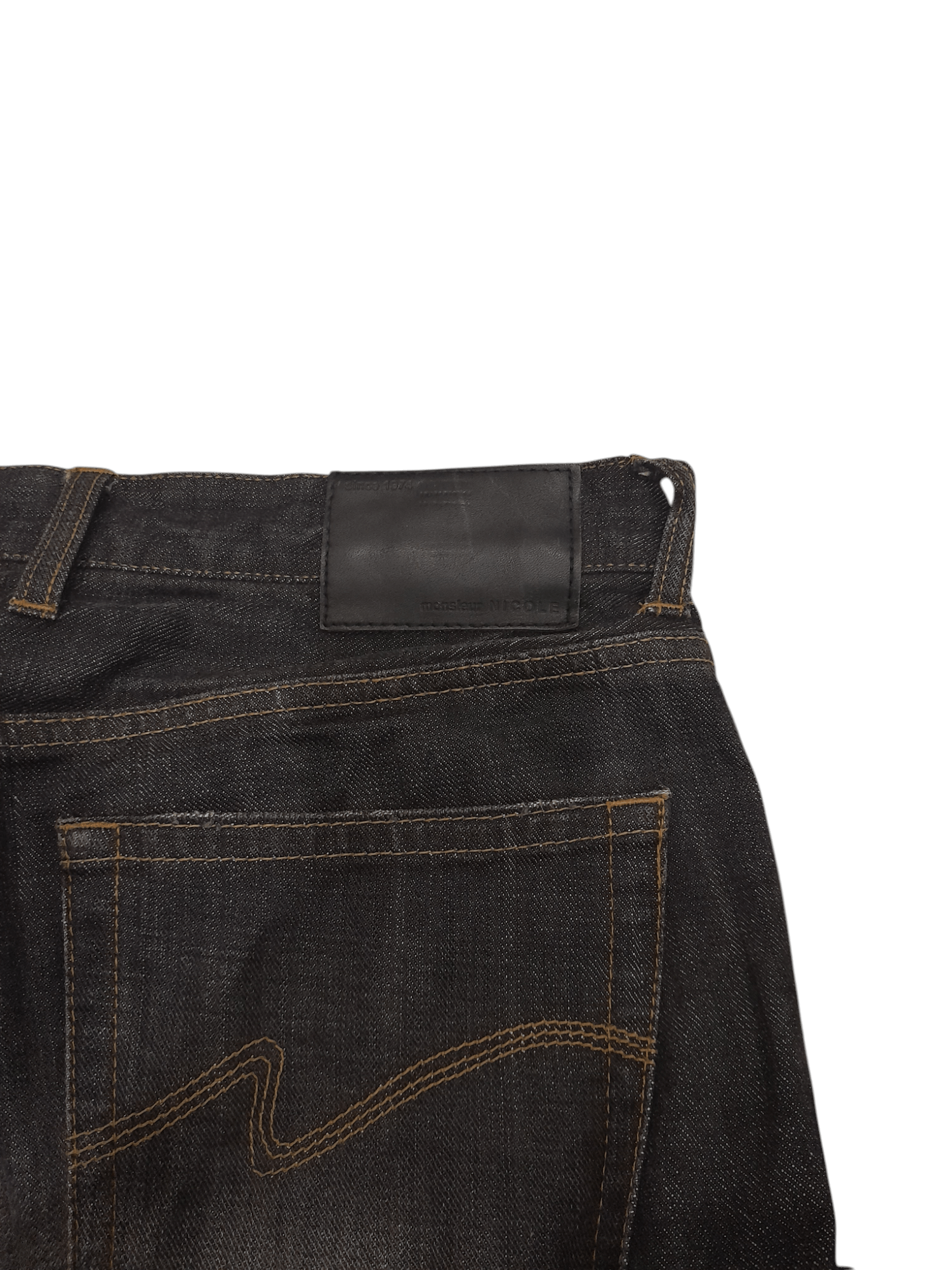 Matsuda Monsieur Nicole Matsuda Denim (F598) w34 Size US 34 / EU 50 - 9 Thumbnail