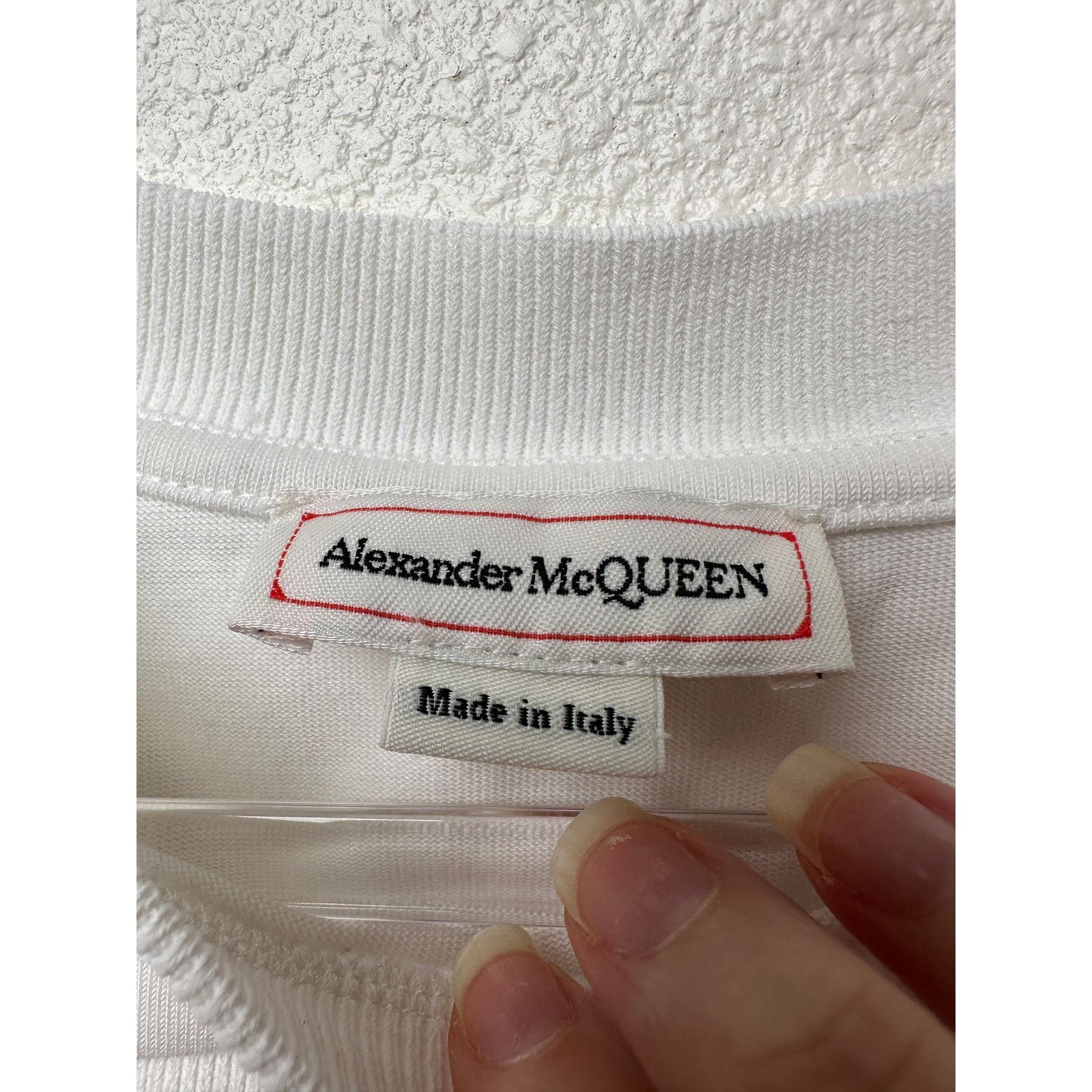 Alexander McQueen Alexander McQueen T-Shirt White Womens US M Corset Size M / US 6-8 / IT 42-44 - 10 Thumbnail