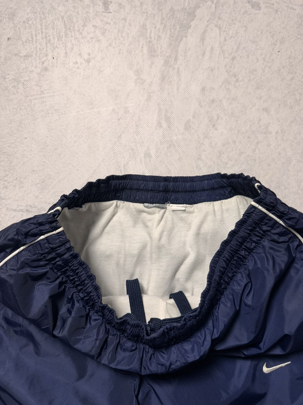 00s Nike Vintage Cortez Nylon Baggy Parachute Pants Drill