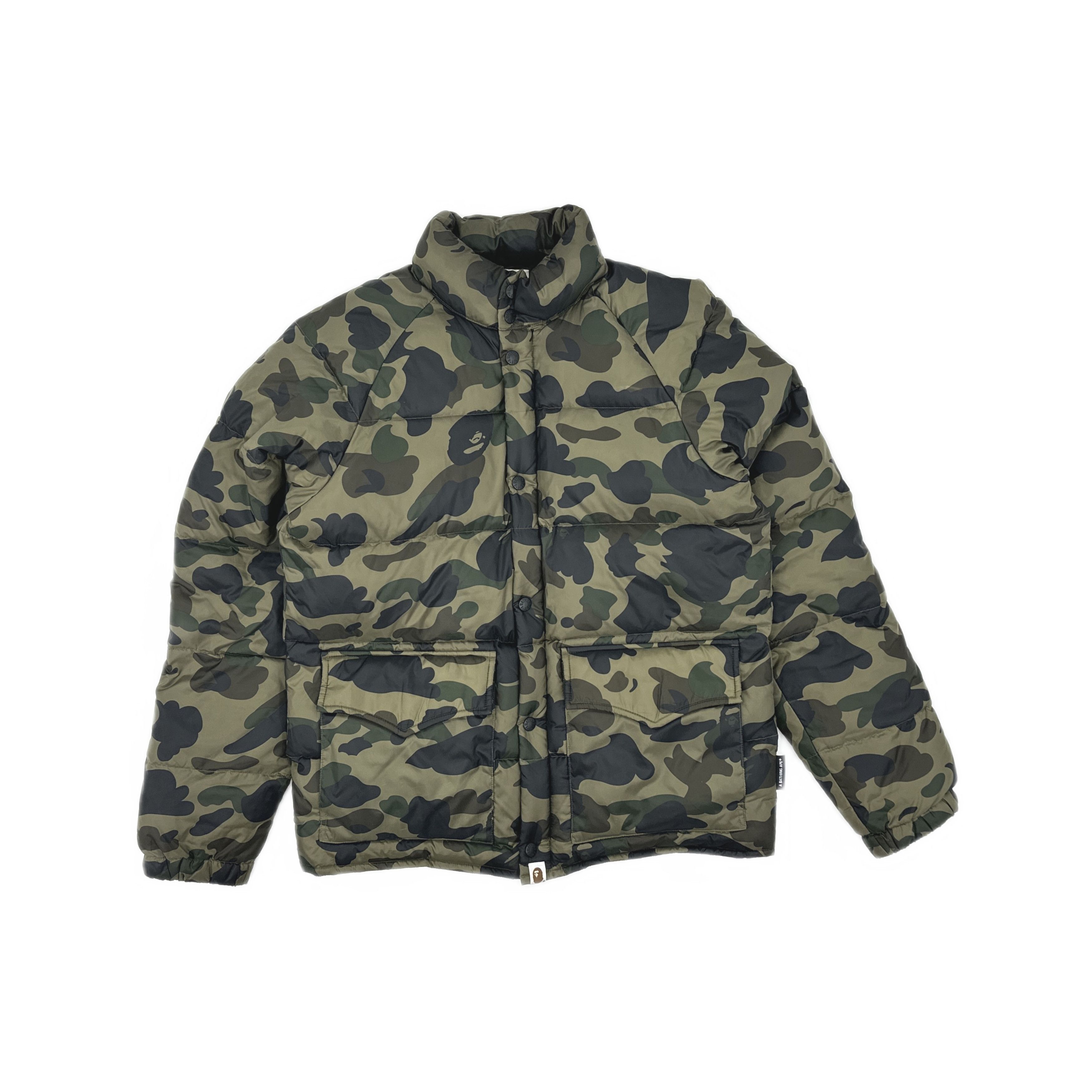 Bape A Bathing Ape Camo Puffer Jacket Size M Size US M / EU 48-50 / 2 - 1 Thumbnail