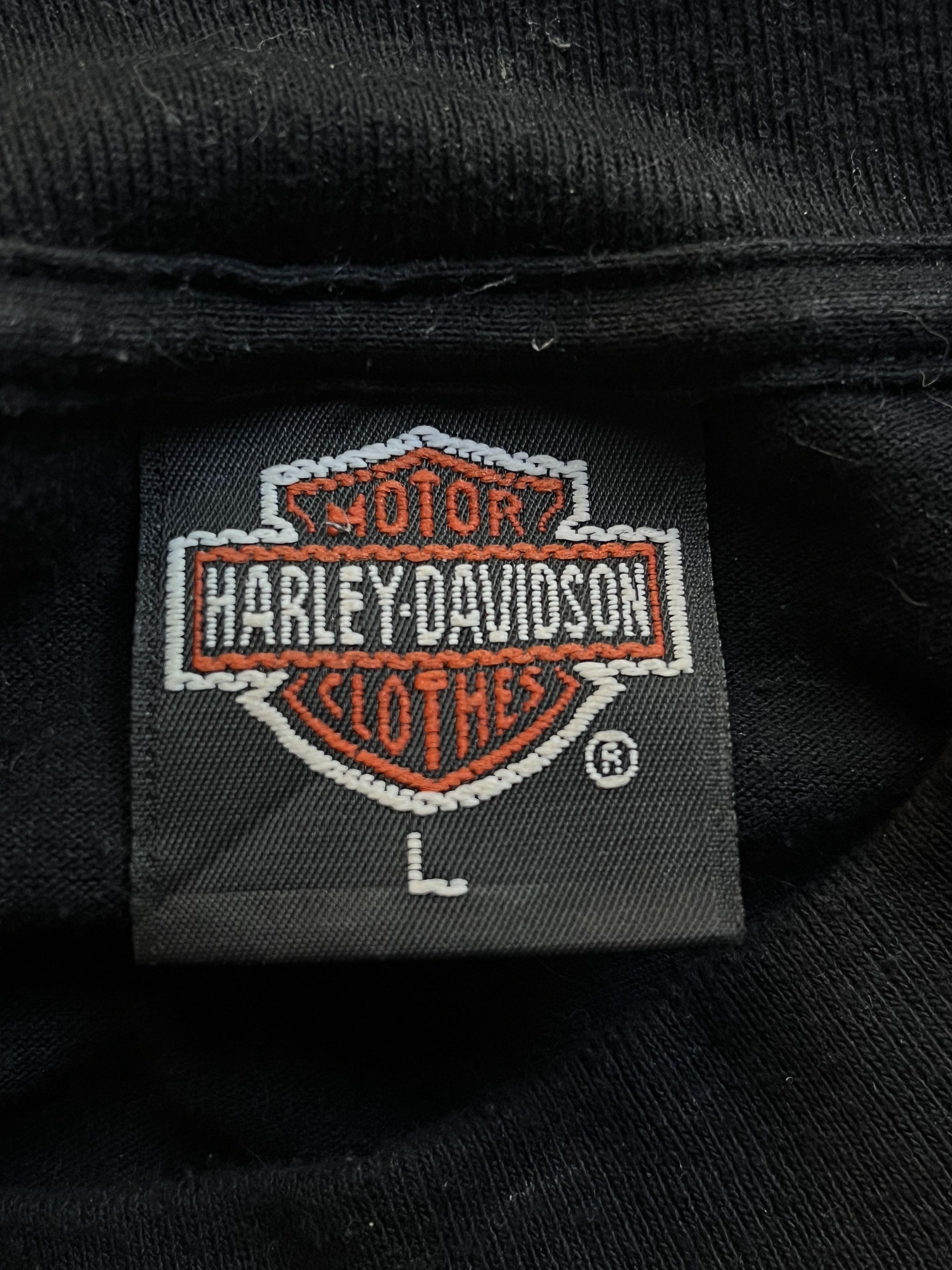 Harley Davidson × Vintage Rare 3D Emblem 1989 Harley Davidson T-Shirt Size US M / EU 48-50 / 2 - 6 Thumbnail